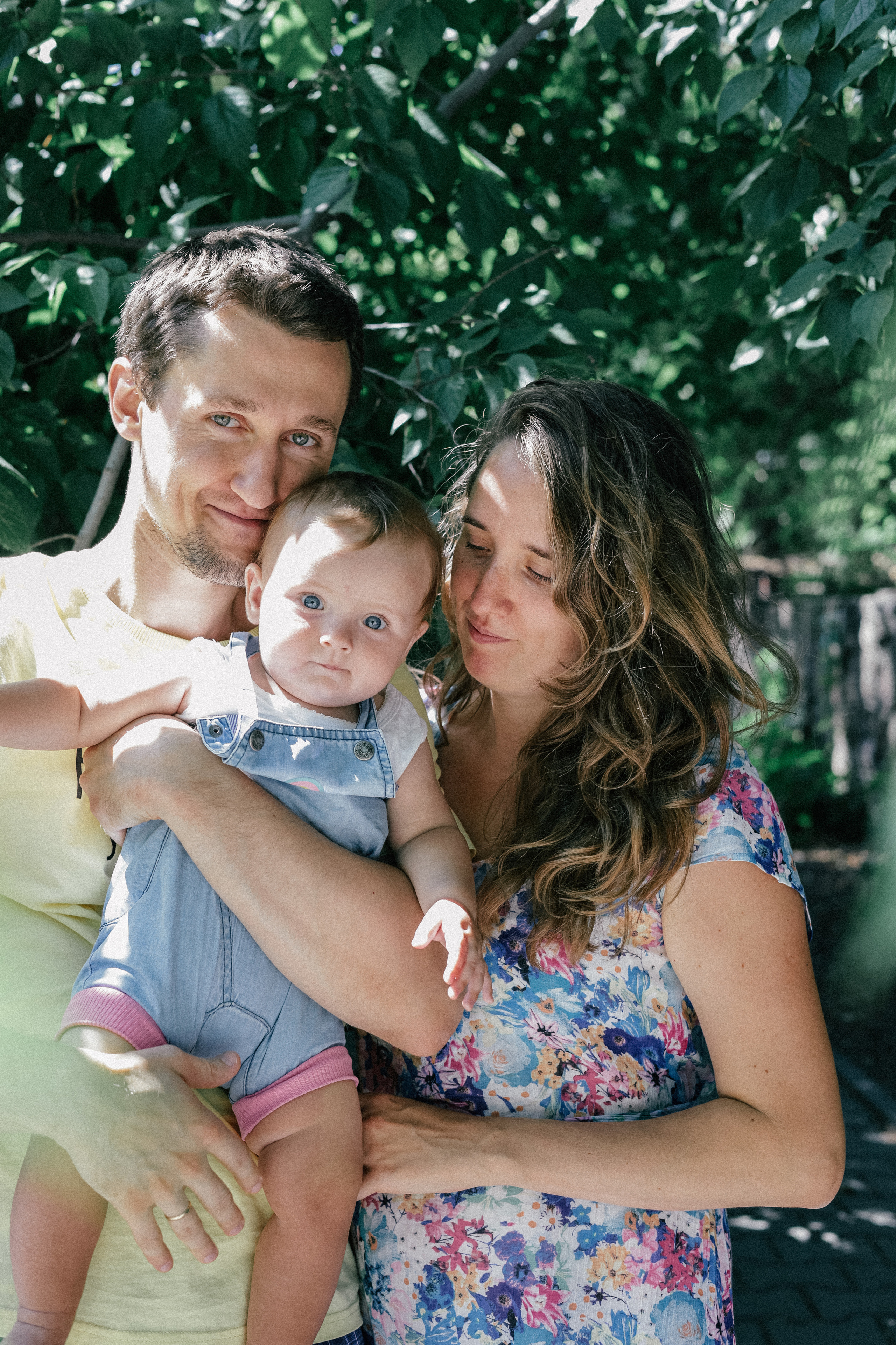 Фотосессия Маши, Андрея и их чудесной дочурки Соньки. Анна Антонова — семейный и детский фотограф в Москве