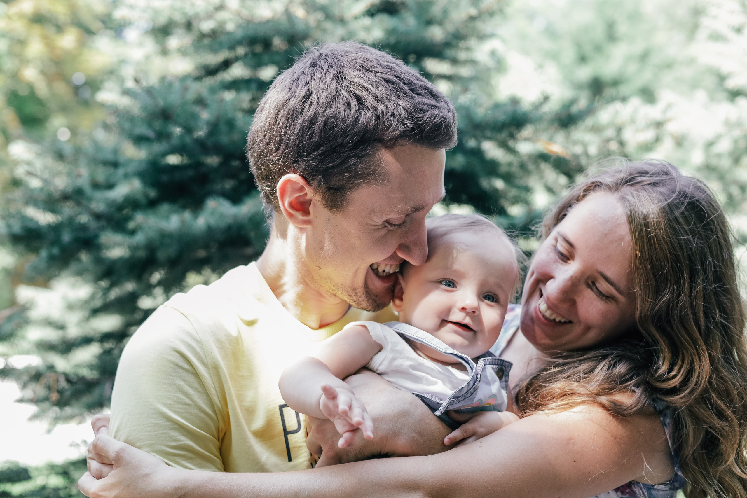 Фотосессия Маши, Андрея и их чудесной дочурки Соньки. Анна Антонова — семейный и детский фотограф в Москве