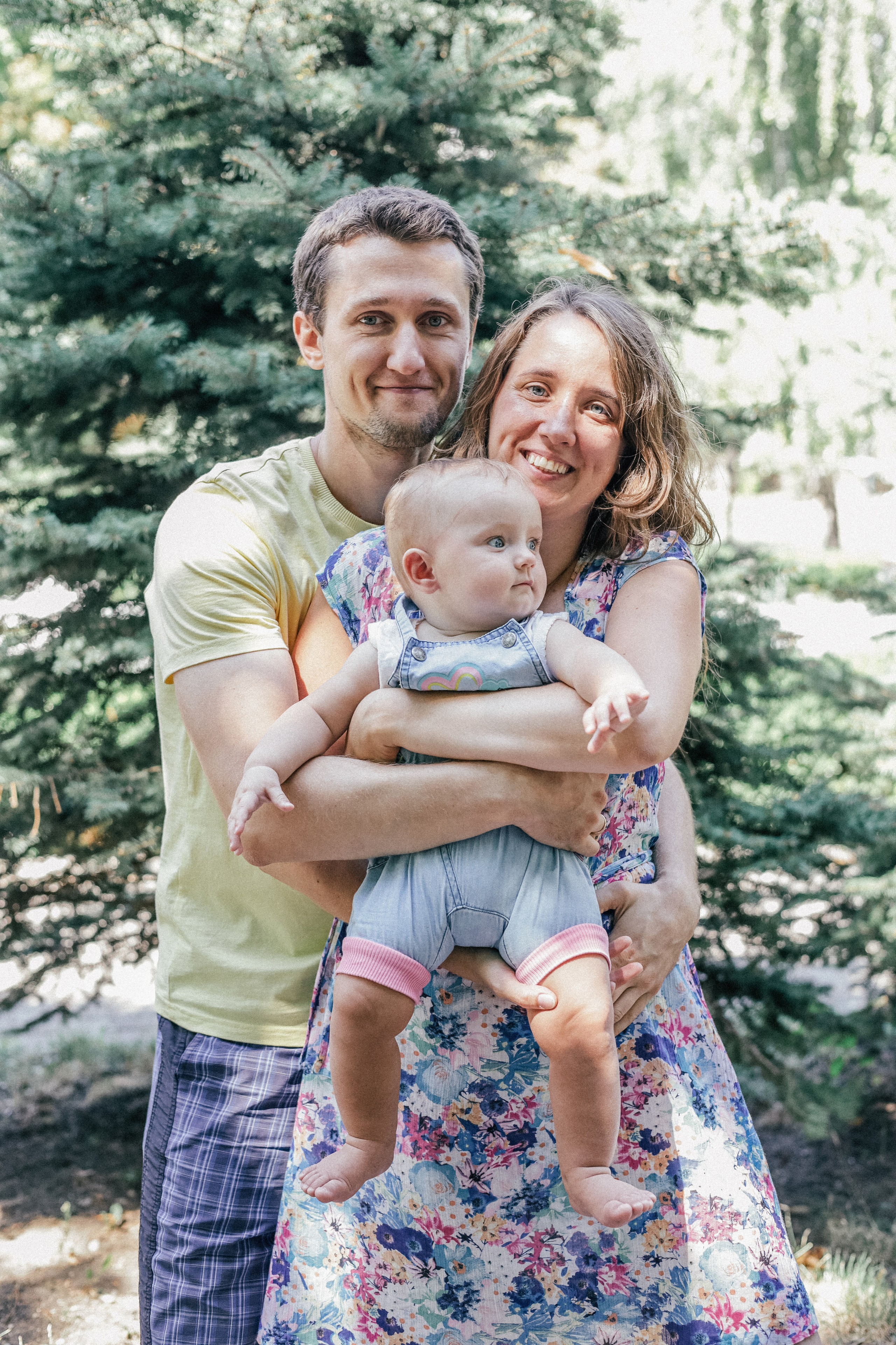 Фотосессия Маши, Андрея и их чудесной дочурки Соньки. Анна Антонова — семейный и детский фотограф в Москве