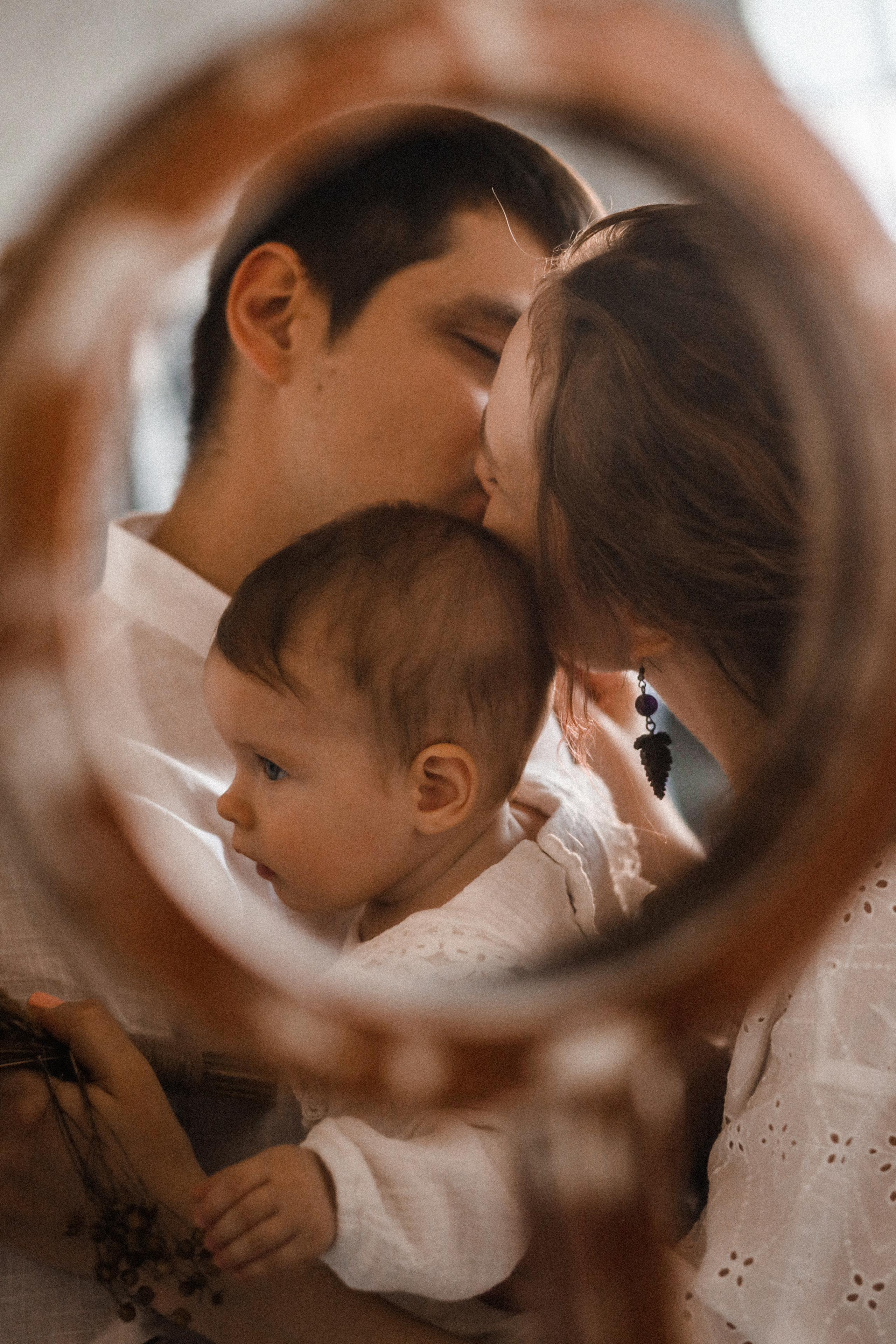 Льняная свадьба чудесных ребят и их дочки Майи. Анна Антонова — семейный и детский фотограф в Москве