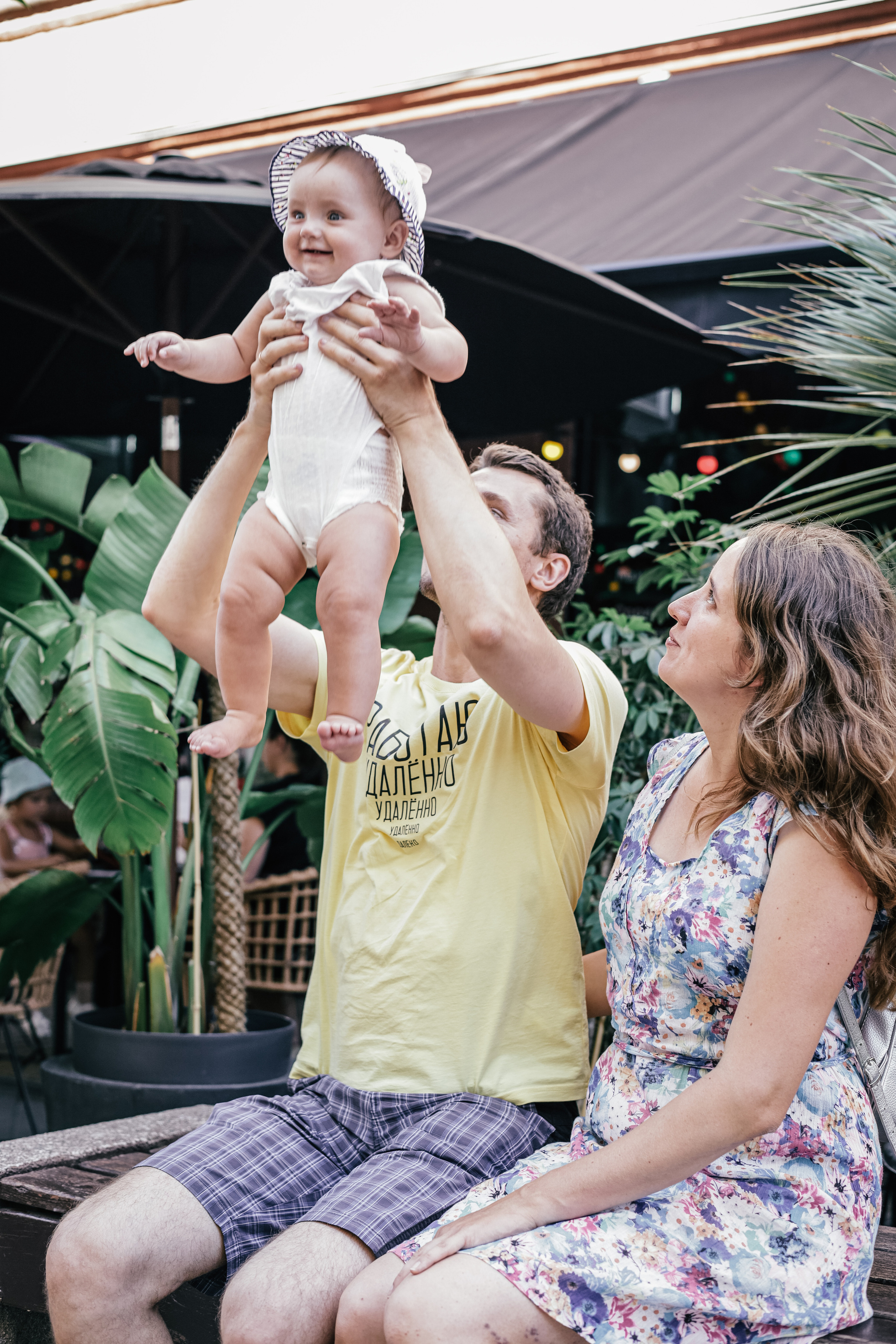 Фотосессия Маши, Андрея и их чудесной дочурки Соньки. Анна Антонова — семейный и детский фотограф в Москве