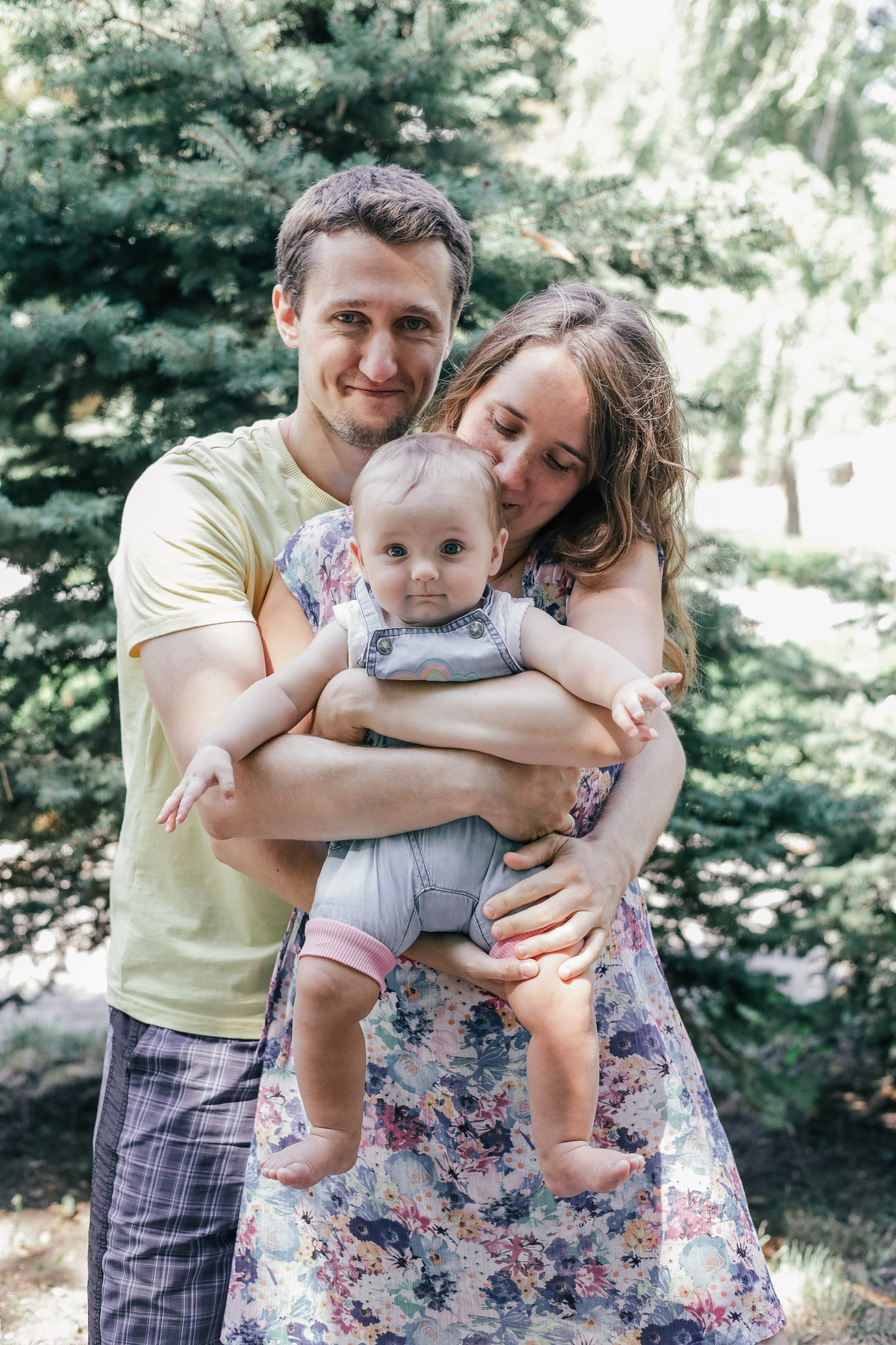 Фотосессия Маши, Андрея и их чудесной дочурки Соньки. Анна Антонова — семейный и детский фотограф в Москве