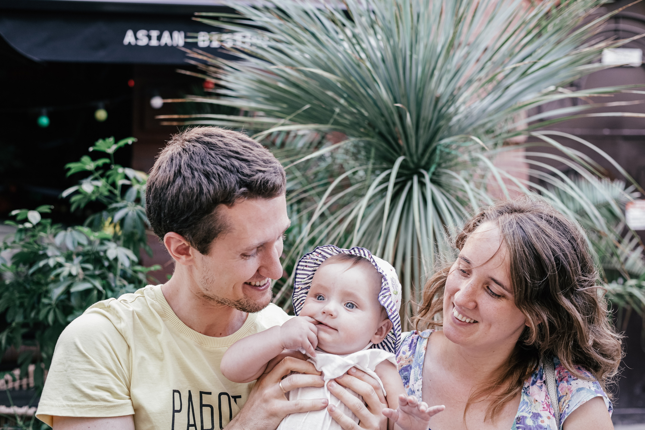 Фотосессия Маши, Андрея и их чудесной дочурки Соньки. Анна Антонова — семейный и детский фотограф в Москве