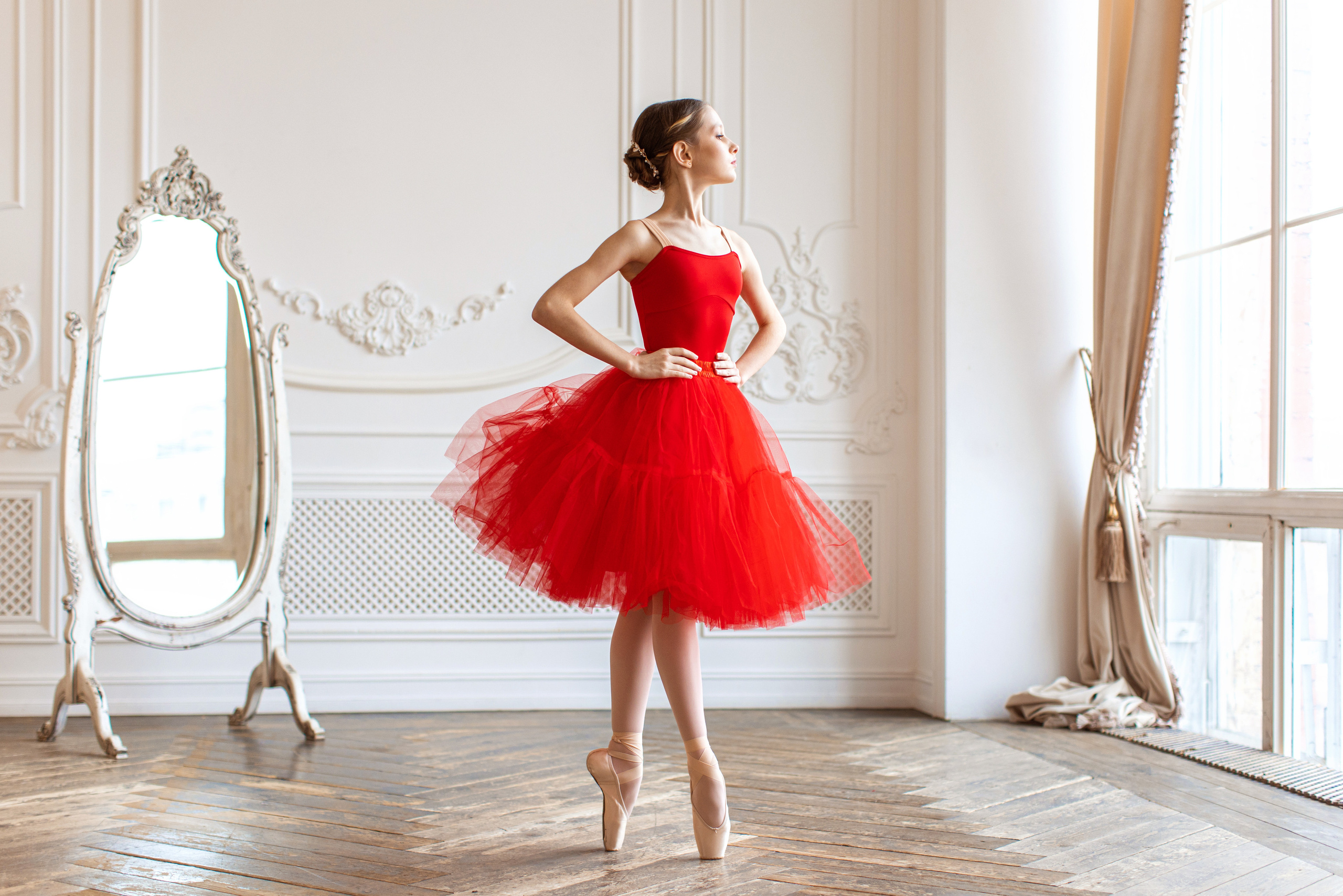 Шопенка балетная красная. Балетный фотограф Алина Ханько — Душа Балета