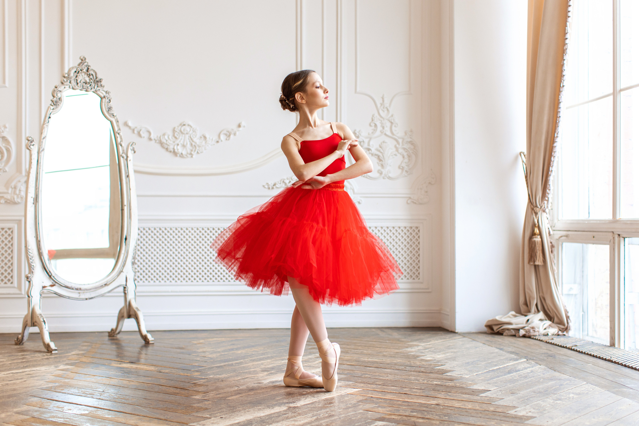 Шопенка балетная красная. Балетный фотограф Алина Ханько — Душа Балета