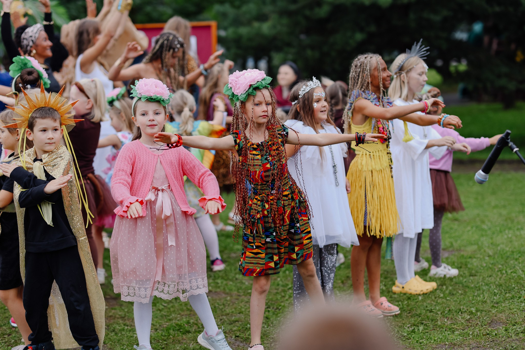 Репортажная съёмка детского праздника за городом. Женский фотограф в Москве Ксения Казакова