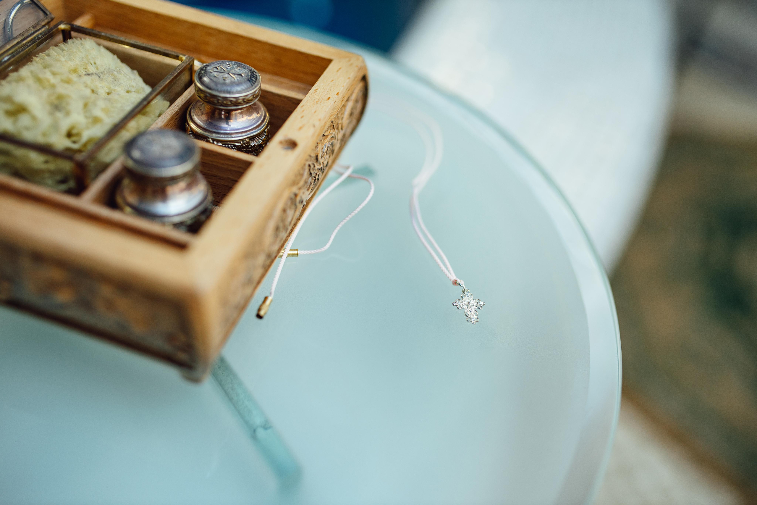 Таинство крещения Ксении, храм Святой Троицы, Минск