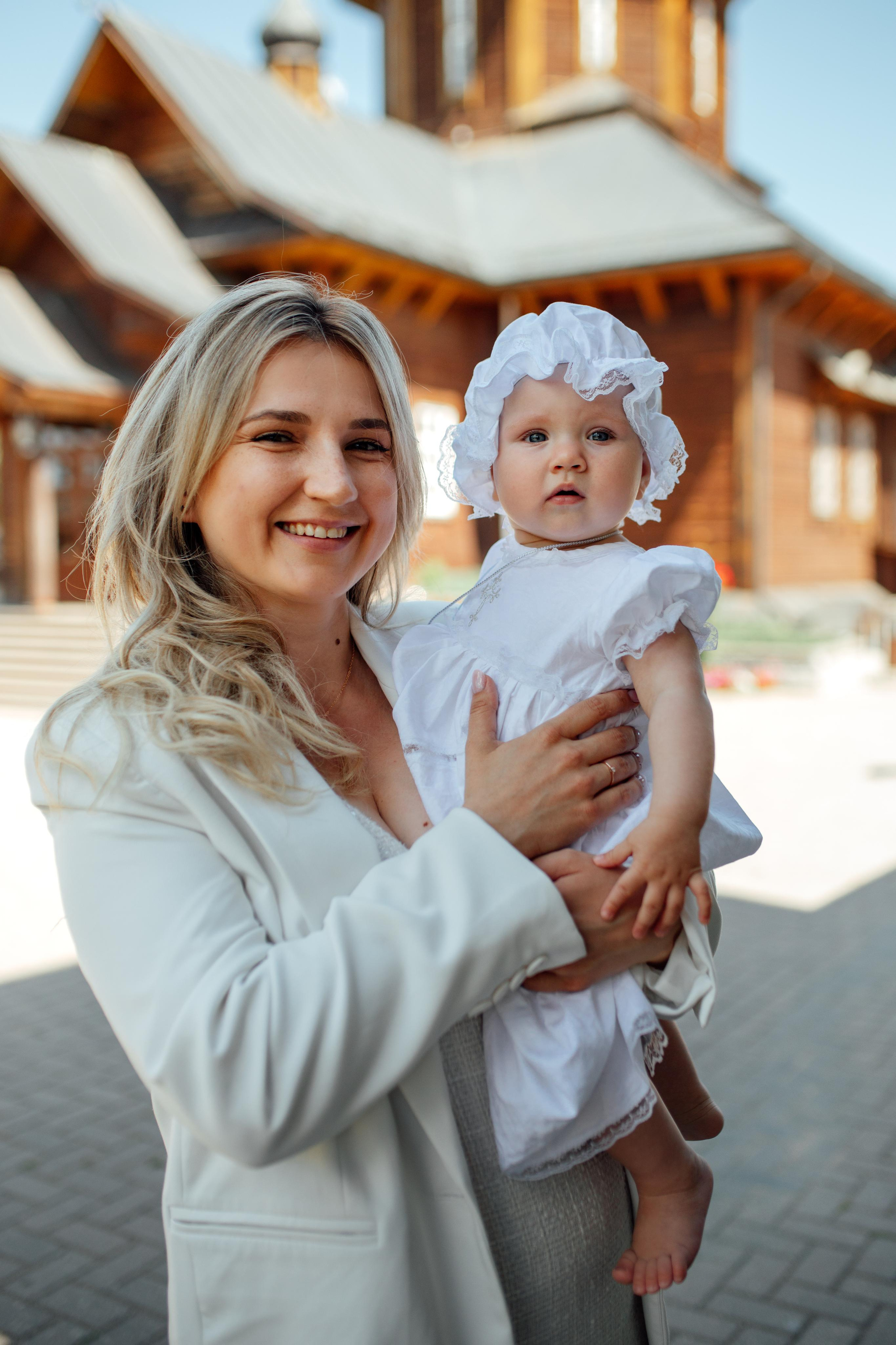 Таинство крещения Марии, храм Серафима Саровского, 08.07.2023