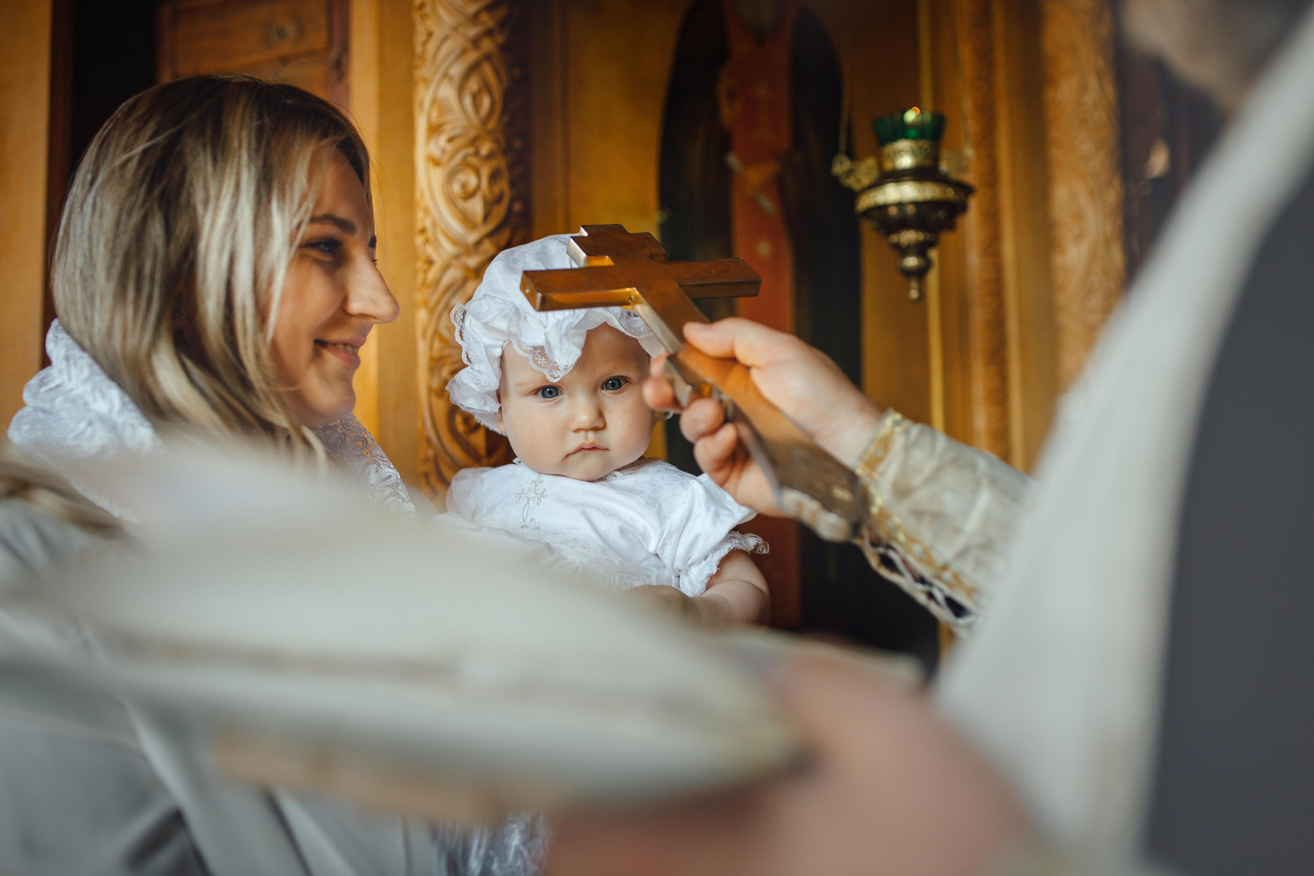 Таинство крещения Марии, храм Серафима Саровского, 08.07.2023
