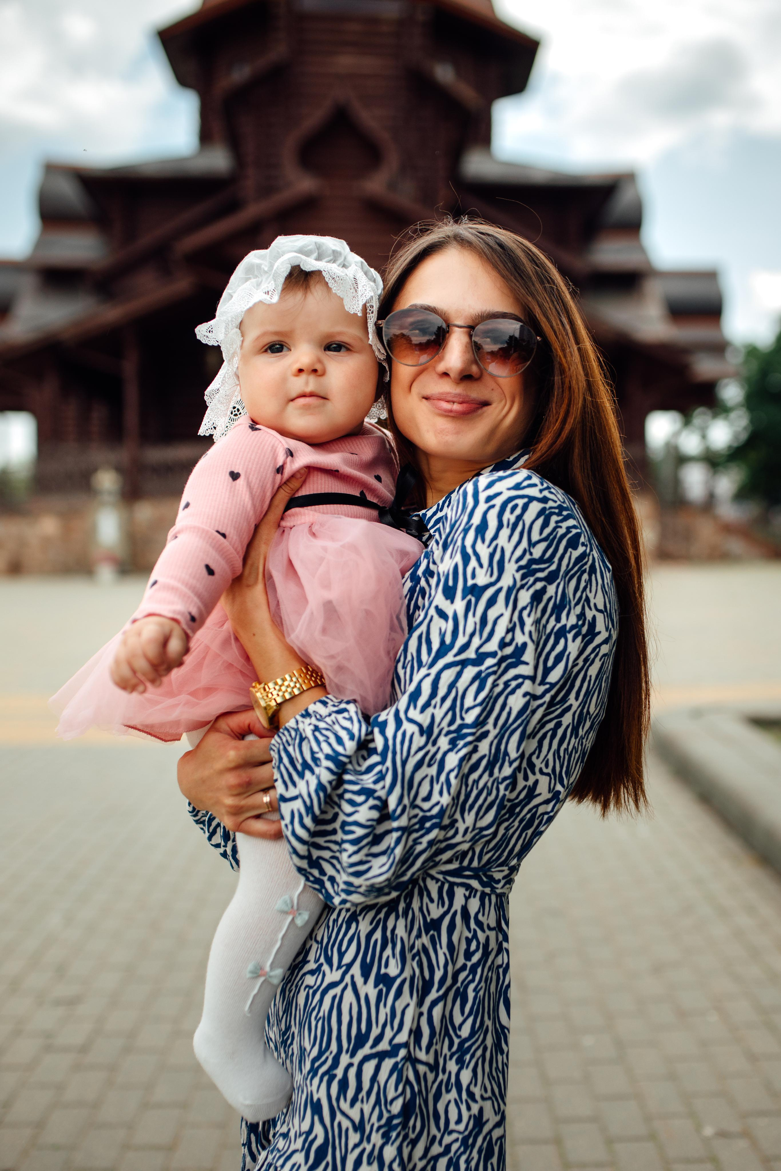 Таинство крещения Ксении, храм Святой Троицы, Минск