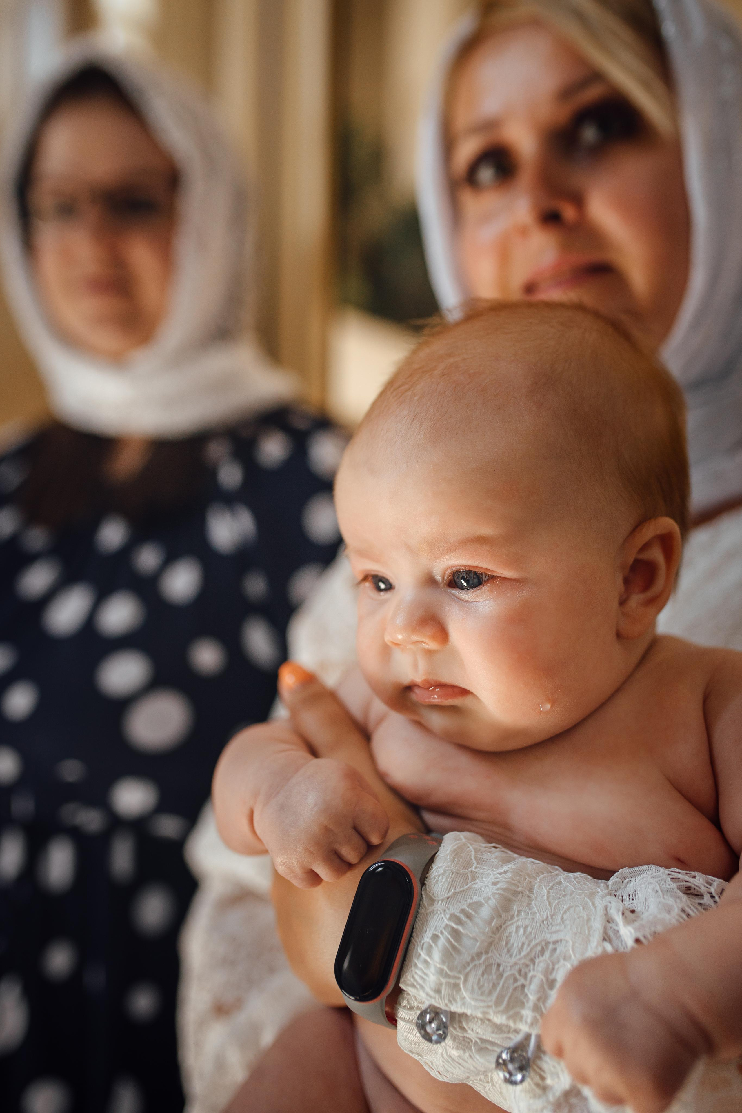 Таинство крещения Дарины, храм Иова Многострадального, 24 июня 2023 года