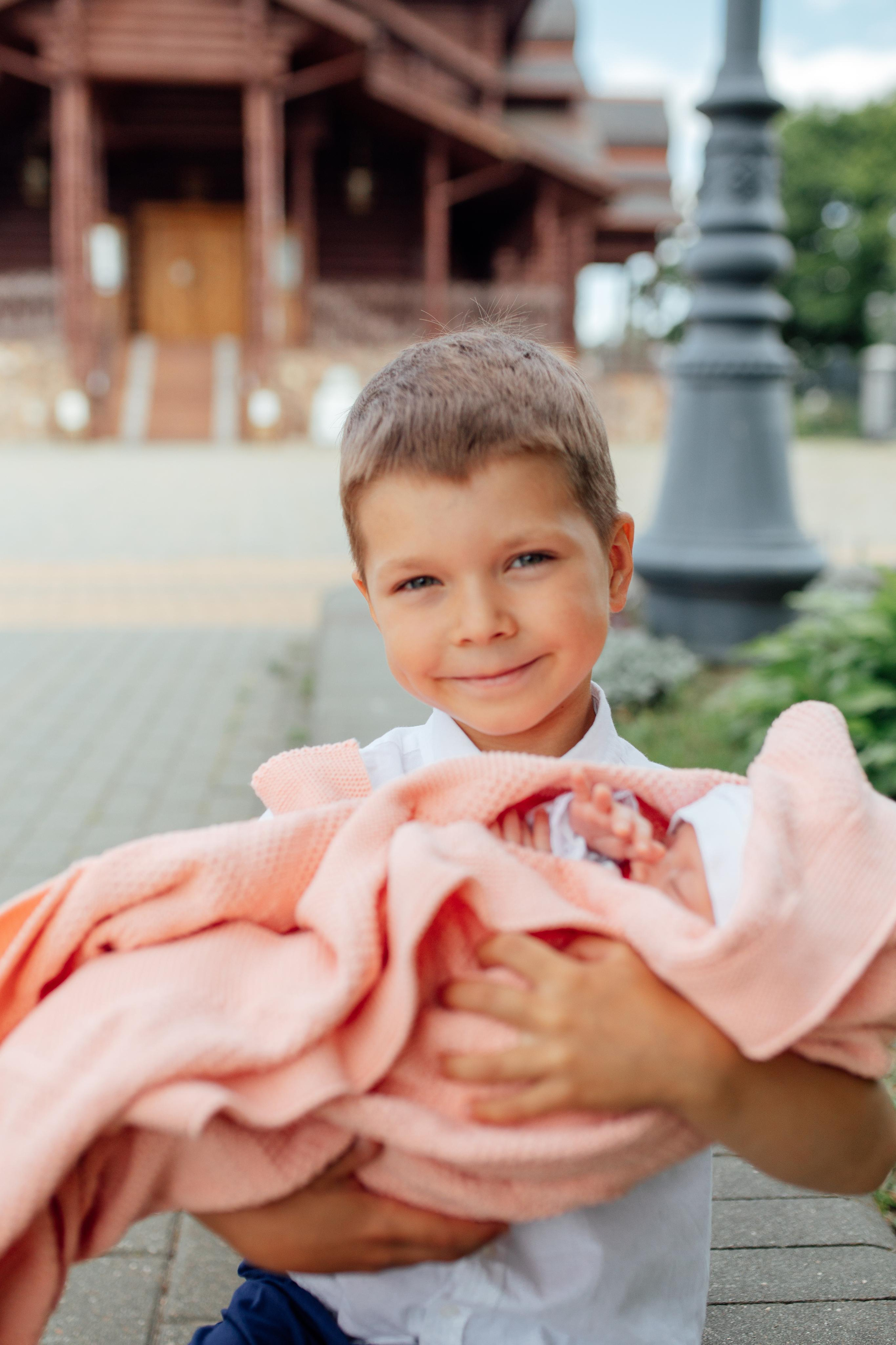 Таинство крещения Аполлинарии, 14 июля 2021, храм Святой Троицы