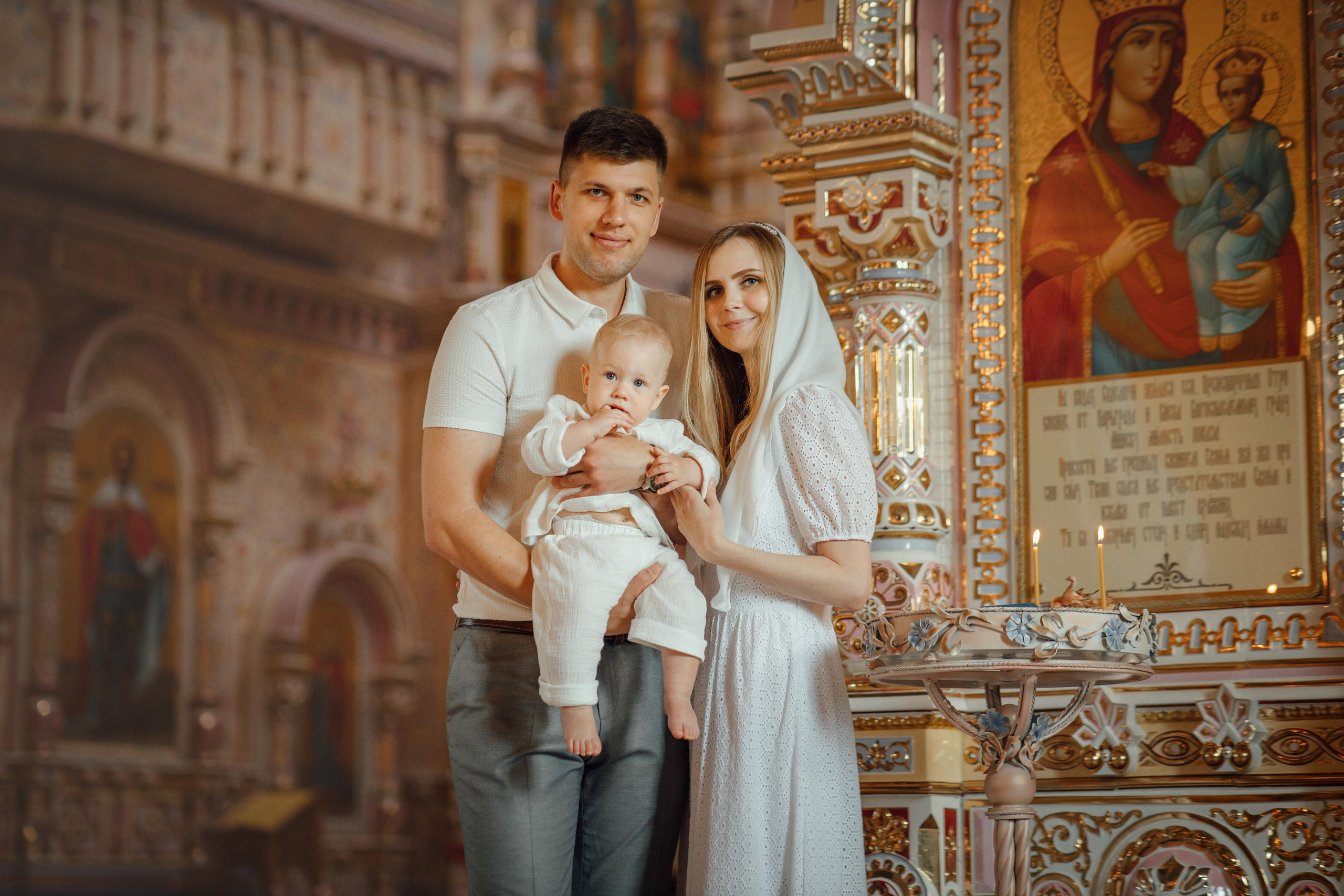 Таинство крещения Константина 21 июня 2023 года, храм Святой Троицы