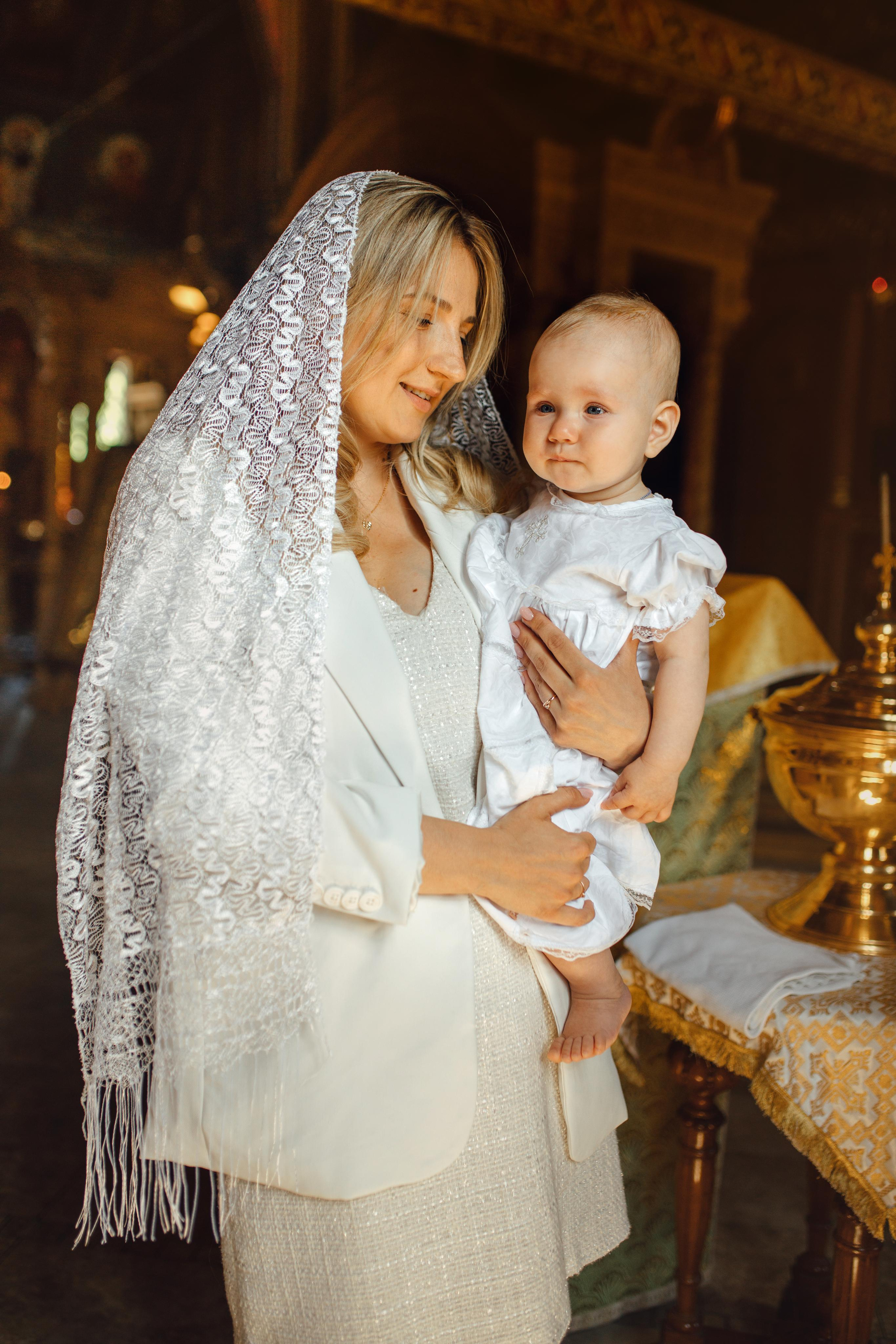 Таинство крещения Марии, храм Серафима Саровского, 08.07.2023