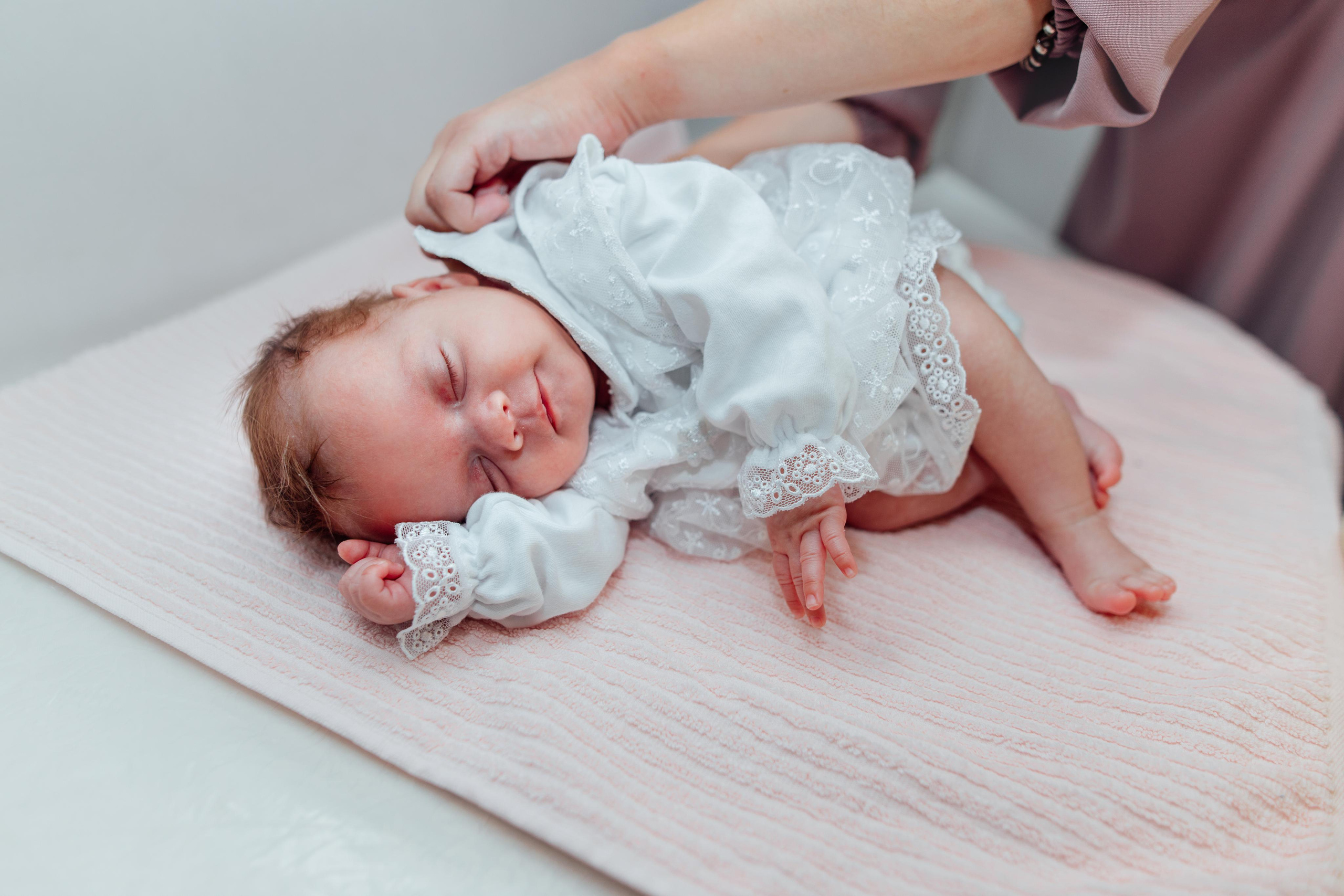 Таинство крещения Аполлинарии, 14 июля 2021, храм Святой Троицы