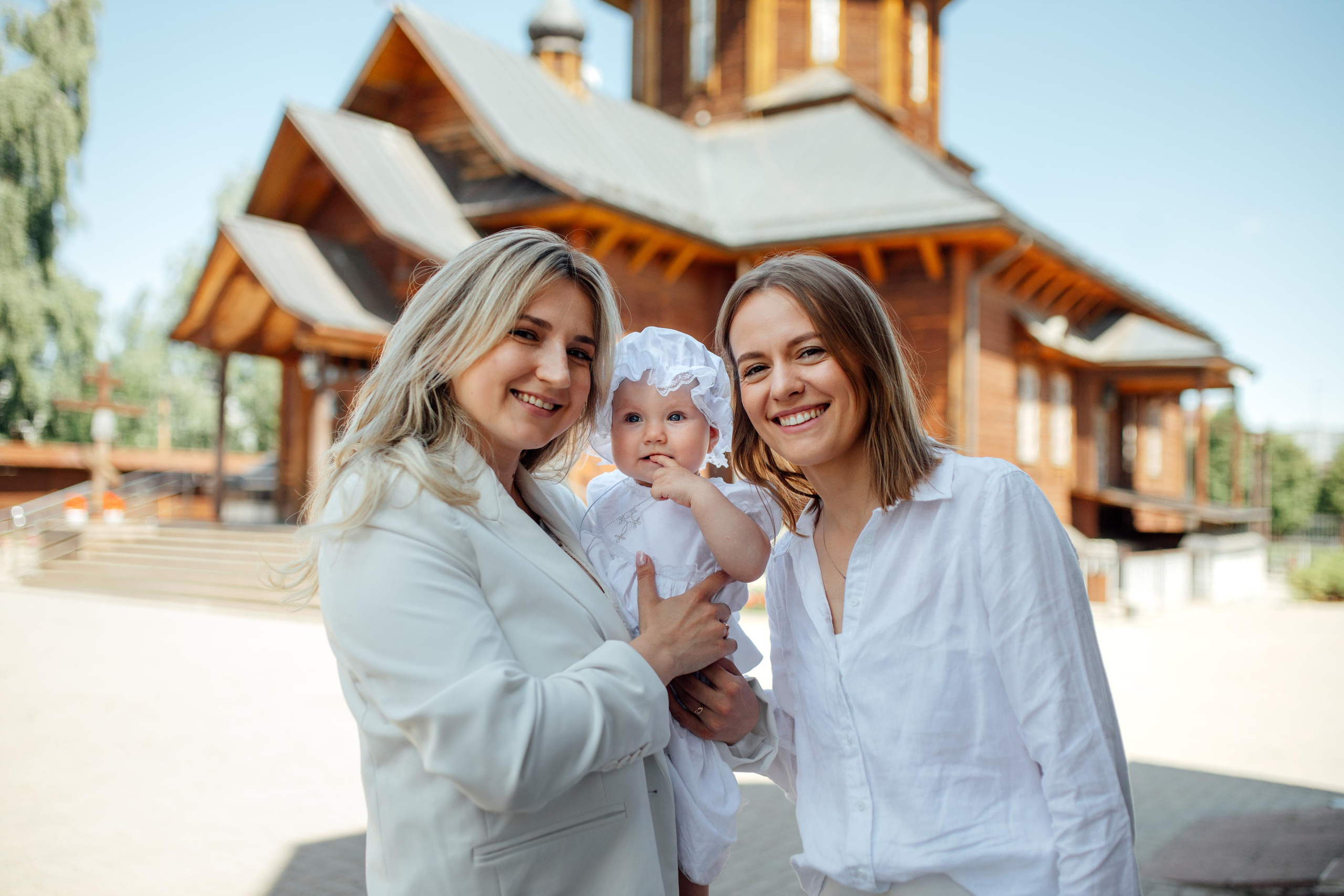 Таинство крещения Марии, храм Серафима Саровского, 08.07.2023
