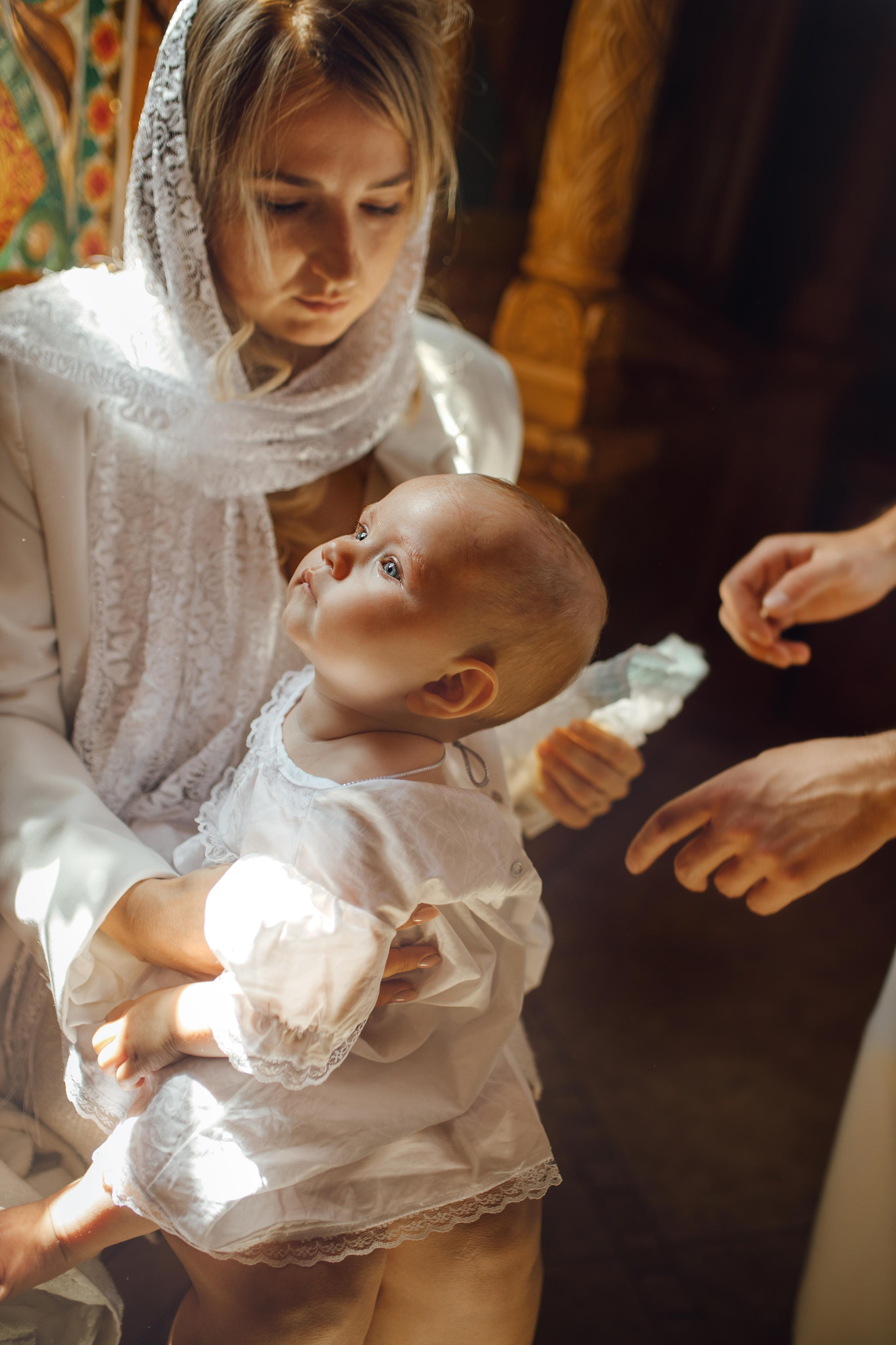 Таинство крещения Марии, храм Серафима Саровского, 08.07.2023