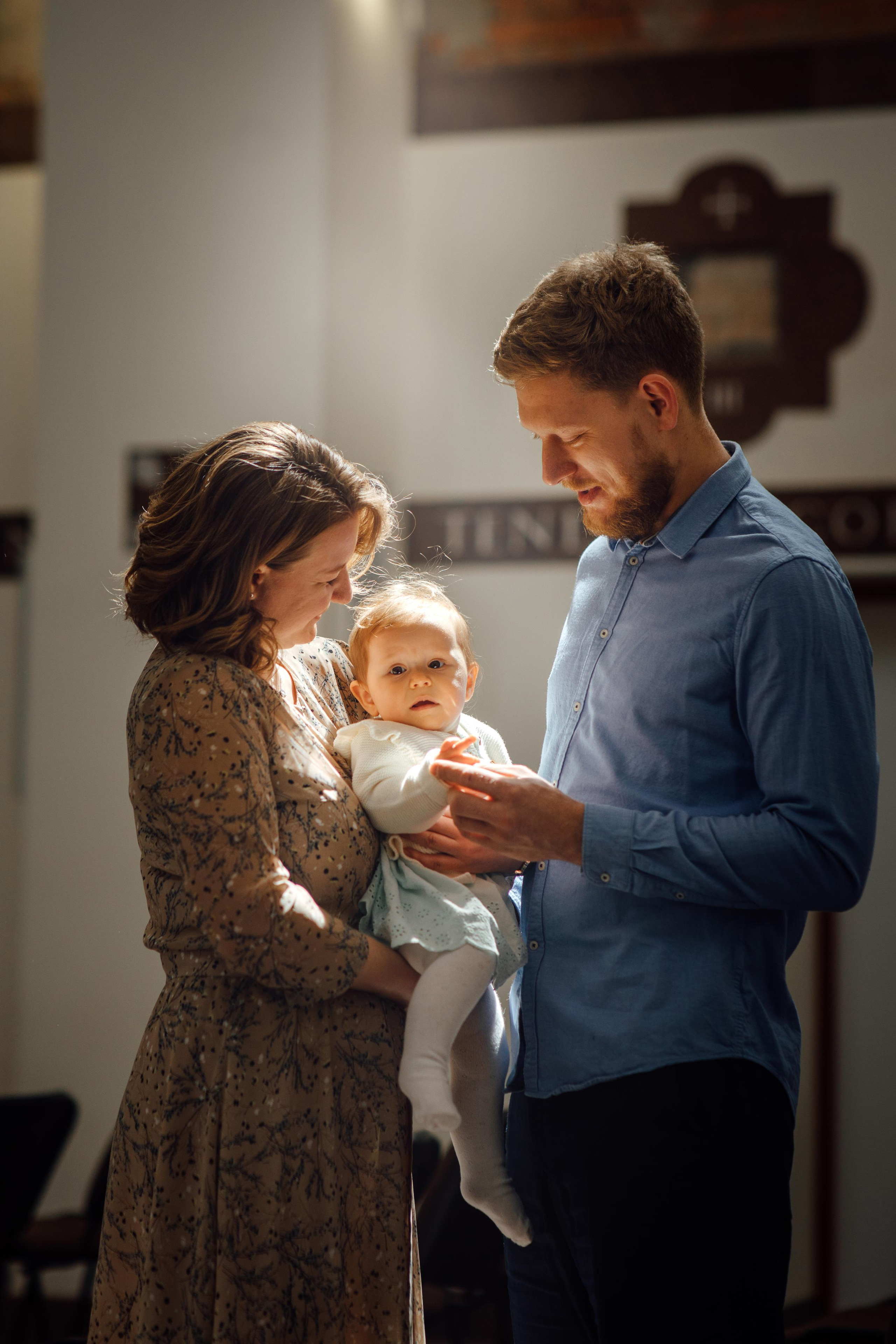 Таинство крещения Эммы, костёл Святого Франциска, 10.06.2023