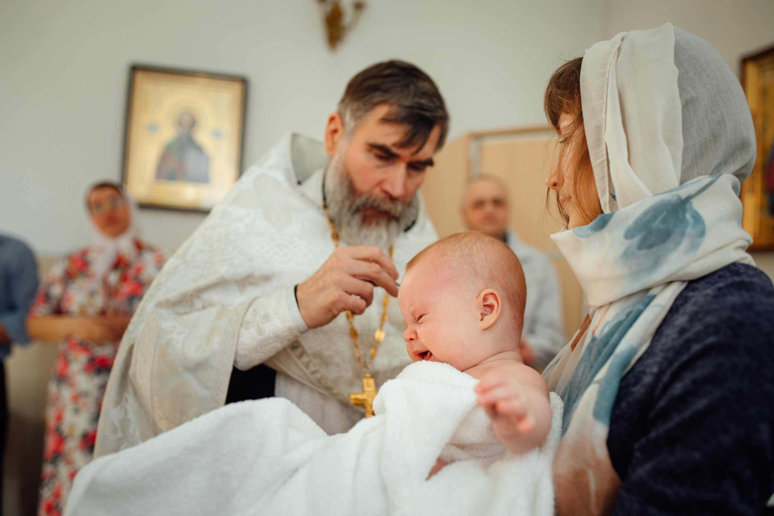 Крещение Алисы, храм Марии Магдалины, 22.04.2023