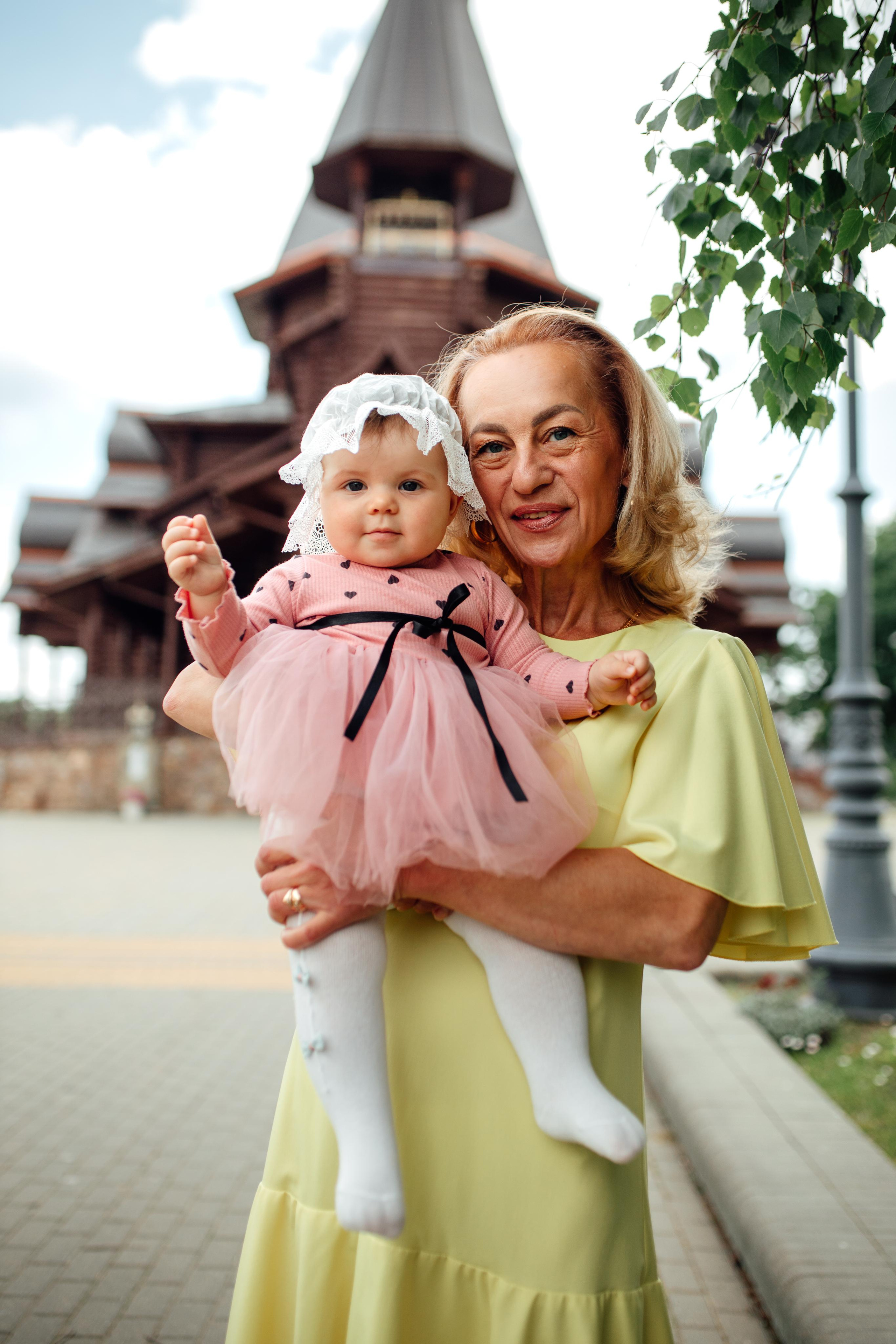 Таинство крещения Ксении, храм Святой Троицы, Минск