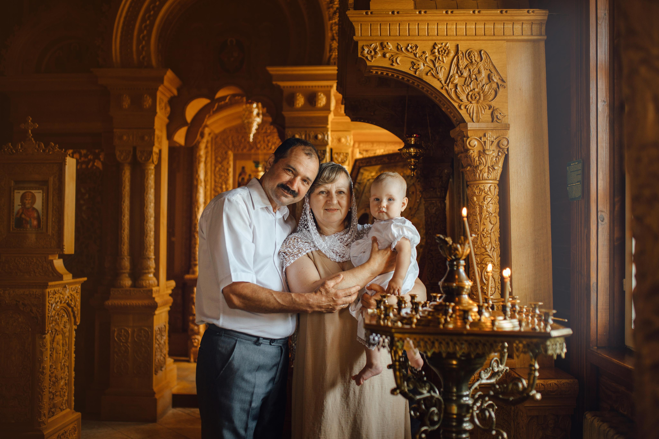 Таинство крещения Марии, храм Серафима Саровского, 08.07.2023