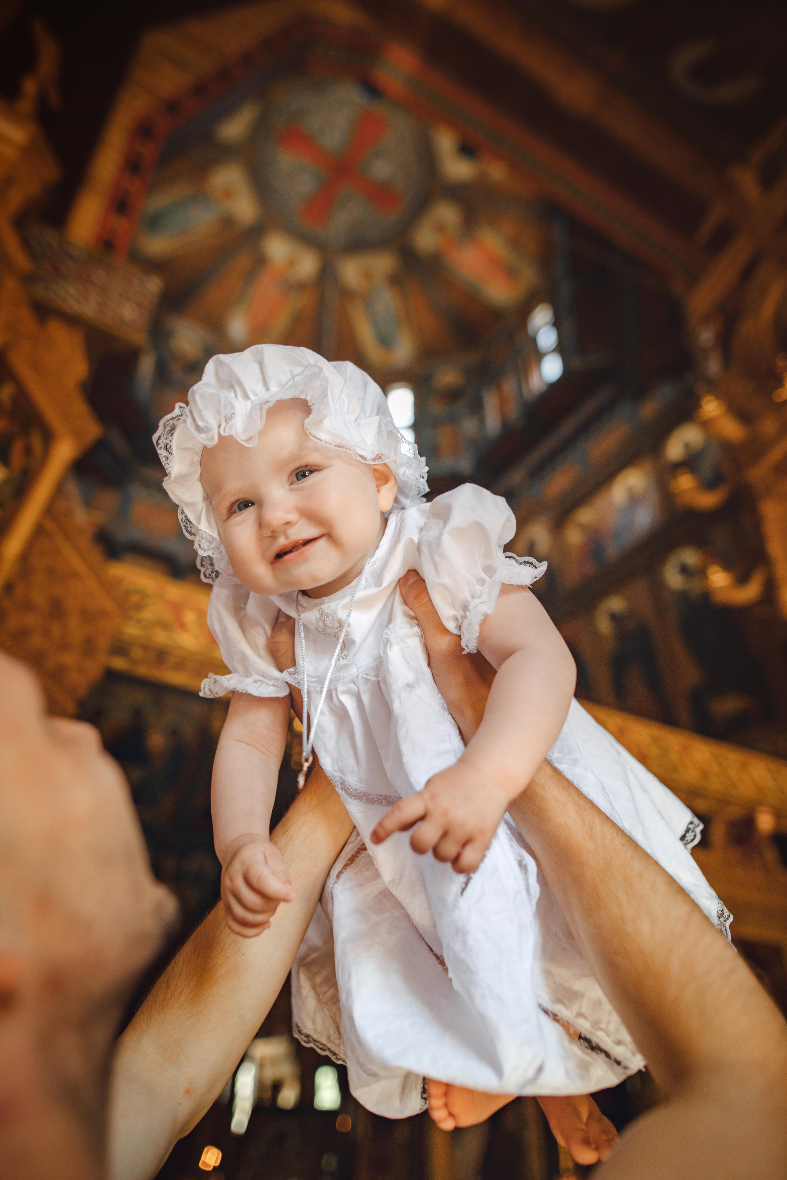 Таинство крещения Марии, храм Серафима Саровского, 08.07.2023