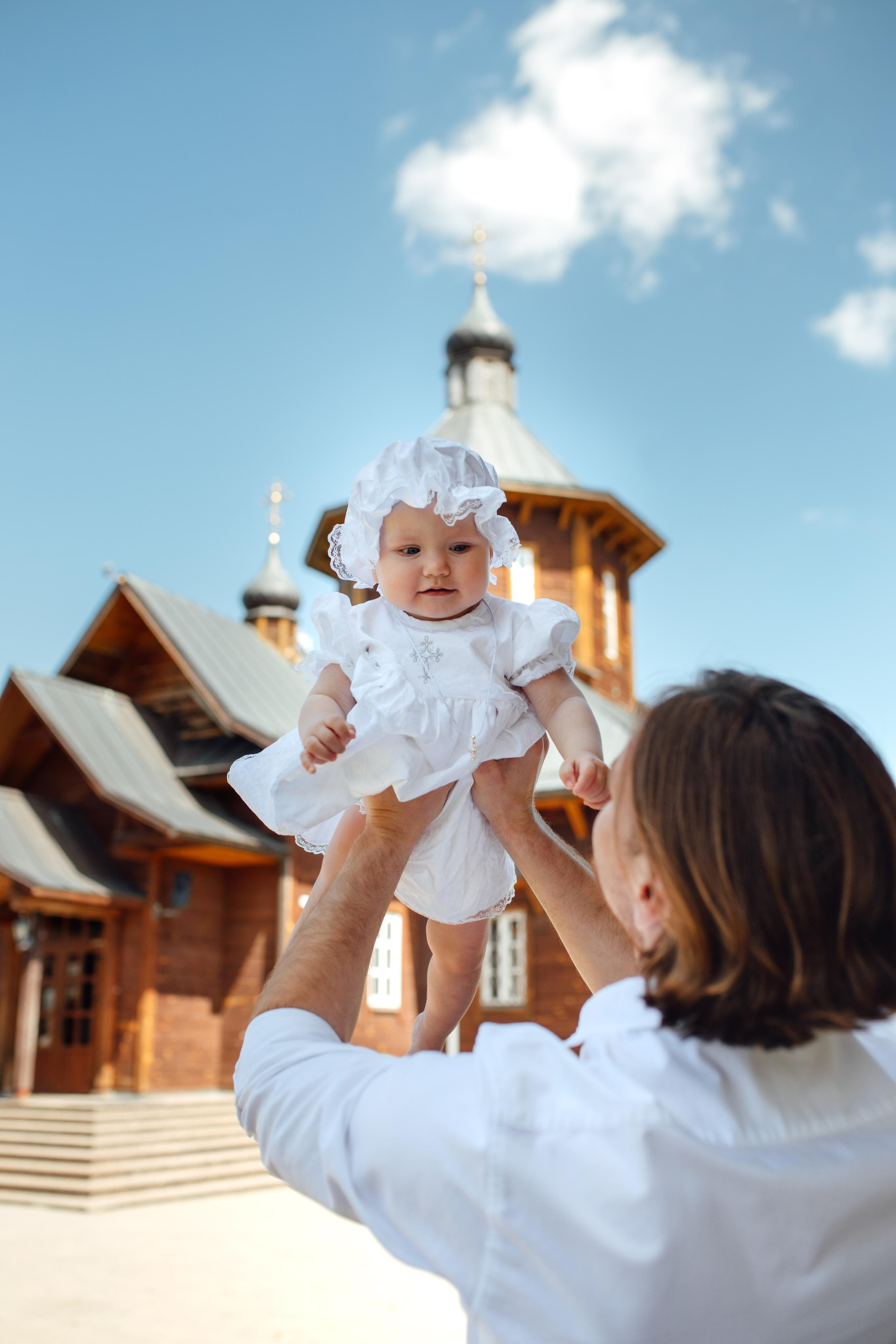 Таинство крещения Марии, храм Серафима Саровского, 08.07.2023