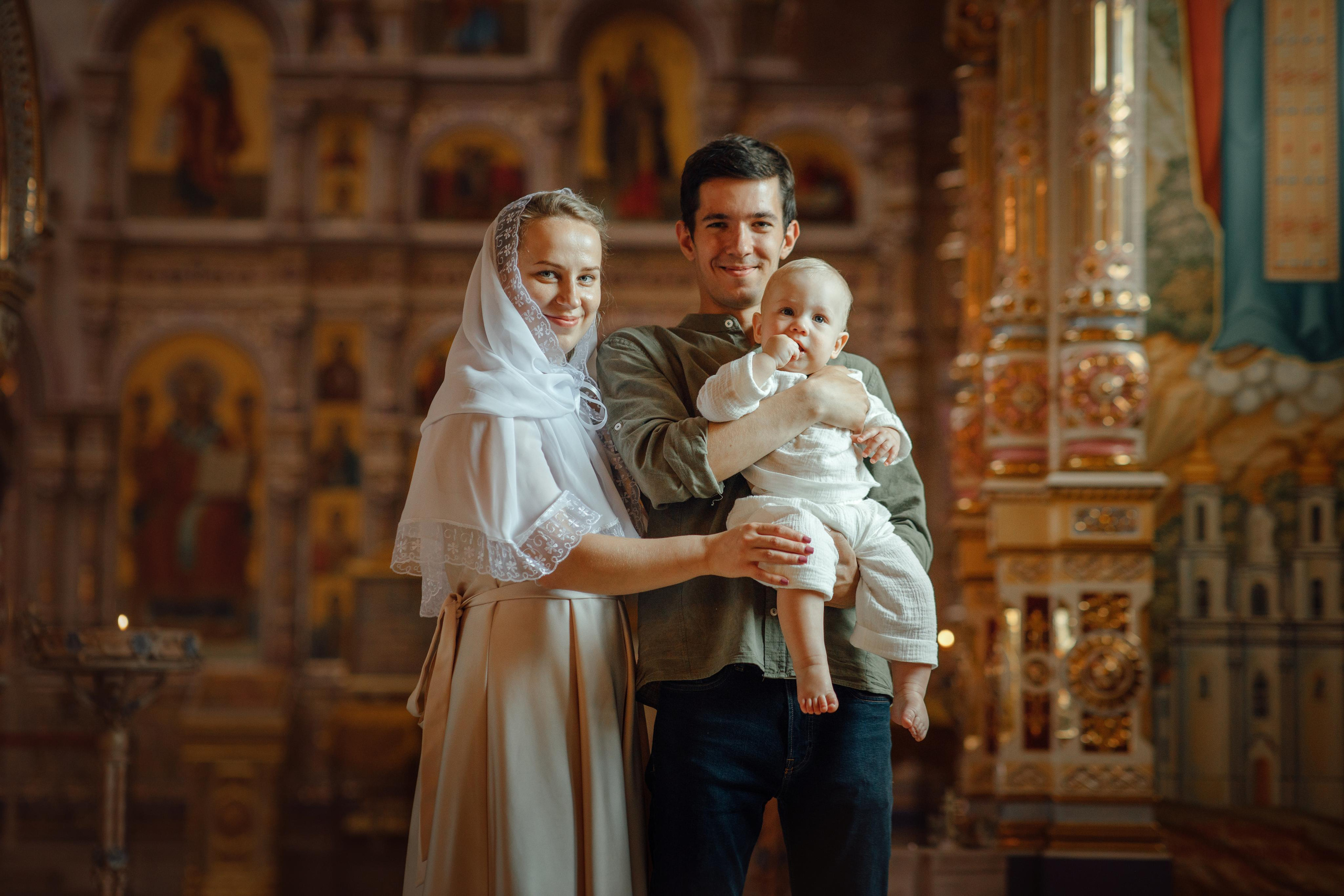 Таинство крещения Константина 21 июня 2023 года, храм Святой Троицы