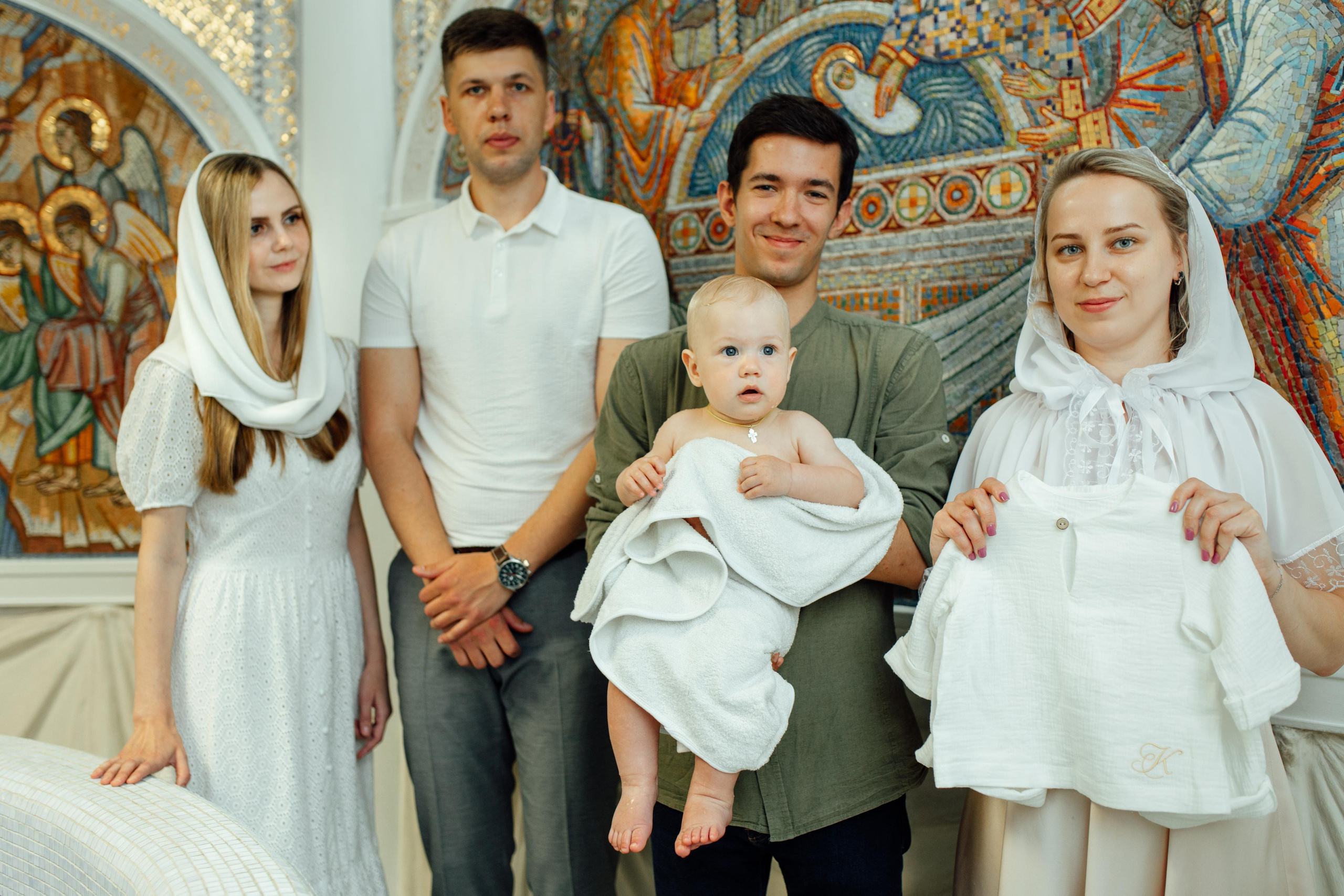 Таинство крещения Константина 21 июня 2023 года, храм Святой Троицы