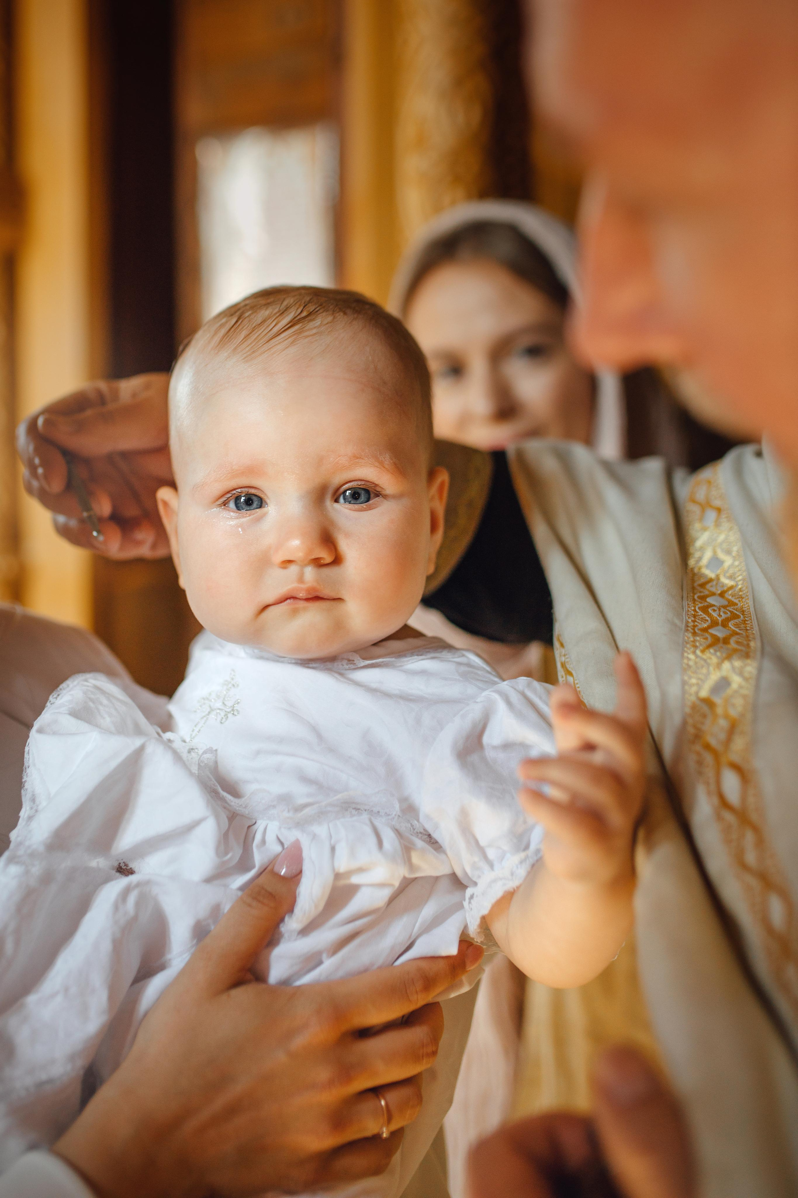 Таинство крещения Марии, храм Серафима Саровского, 08.07.2023