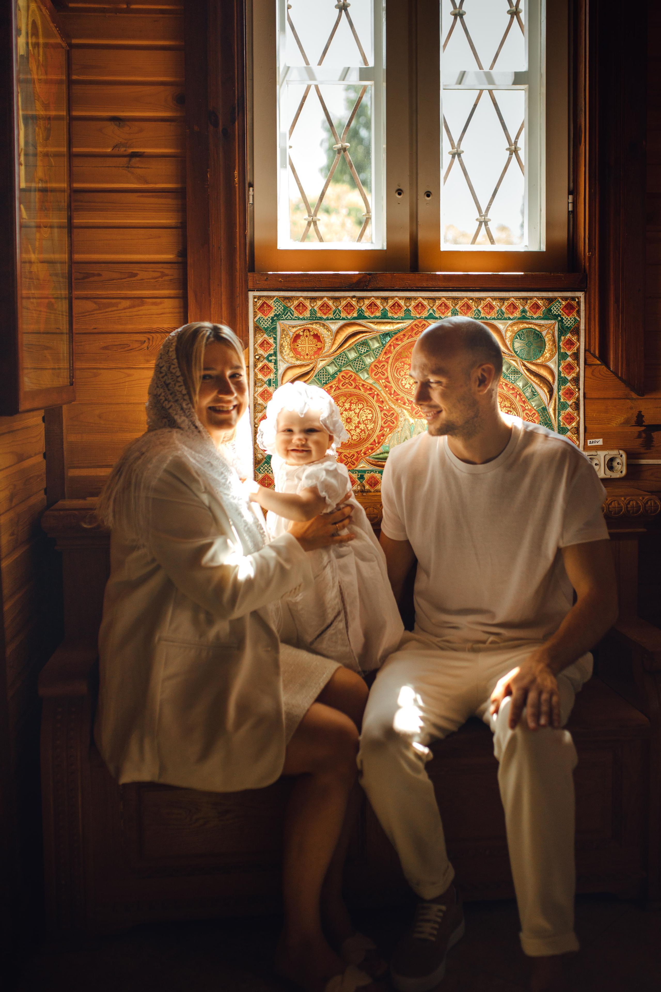 Таинство крещения Марии, храм Серафима Саровского, 08.07.2023