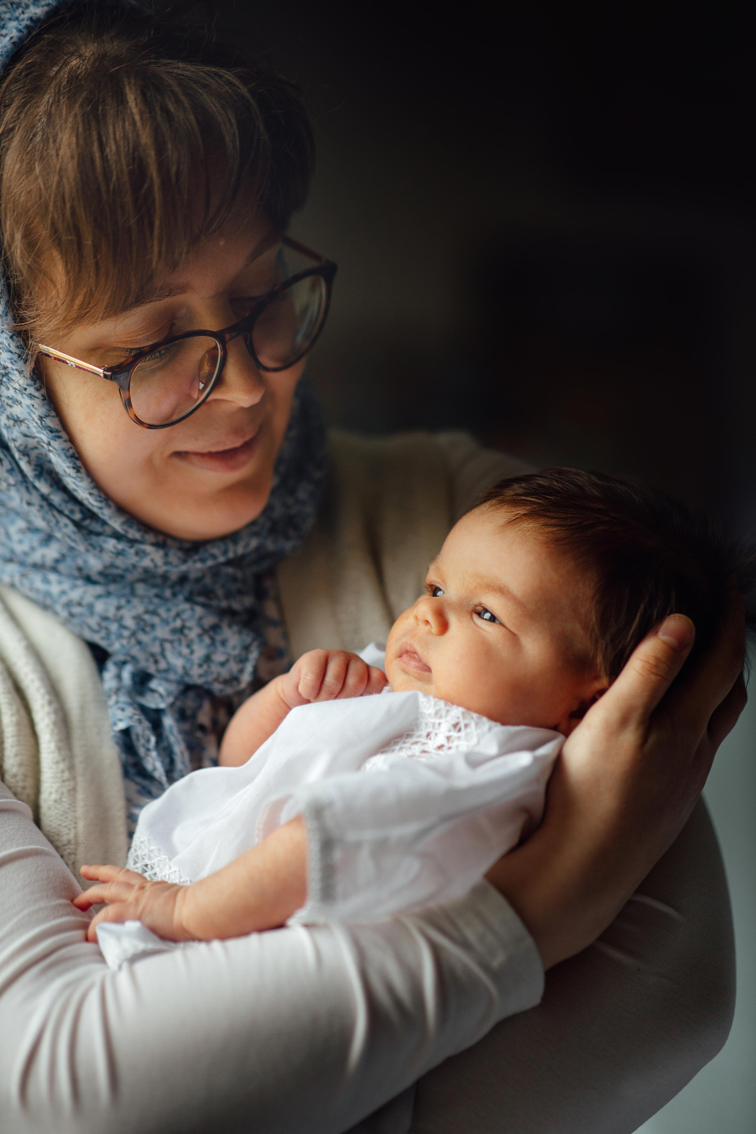 Крещение Ники, храм Петра и Павла, Жодино