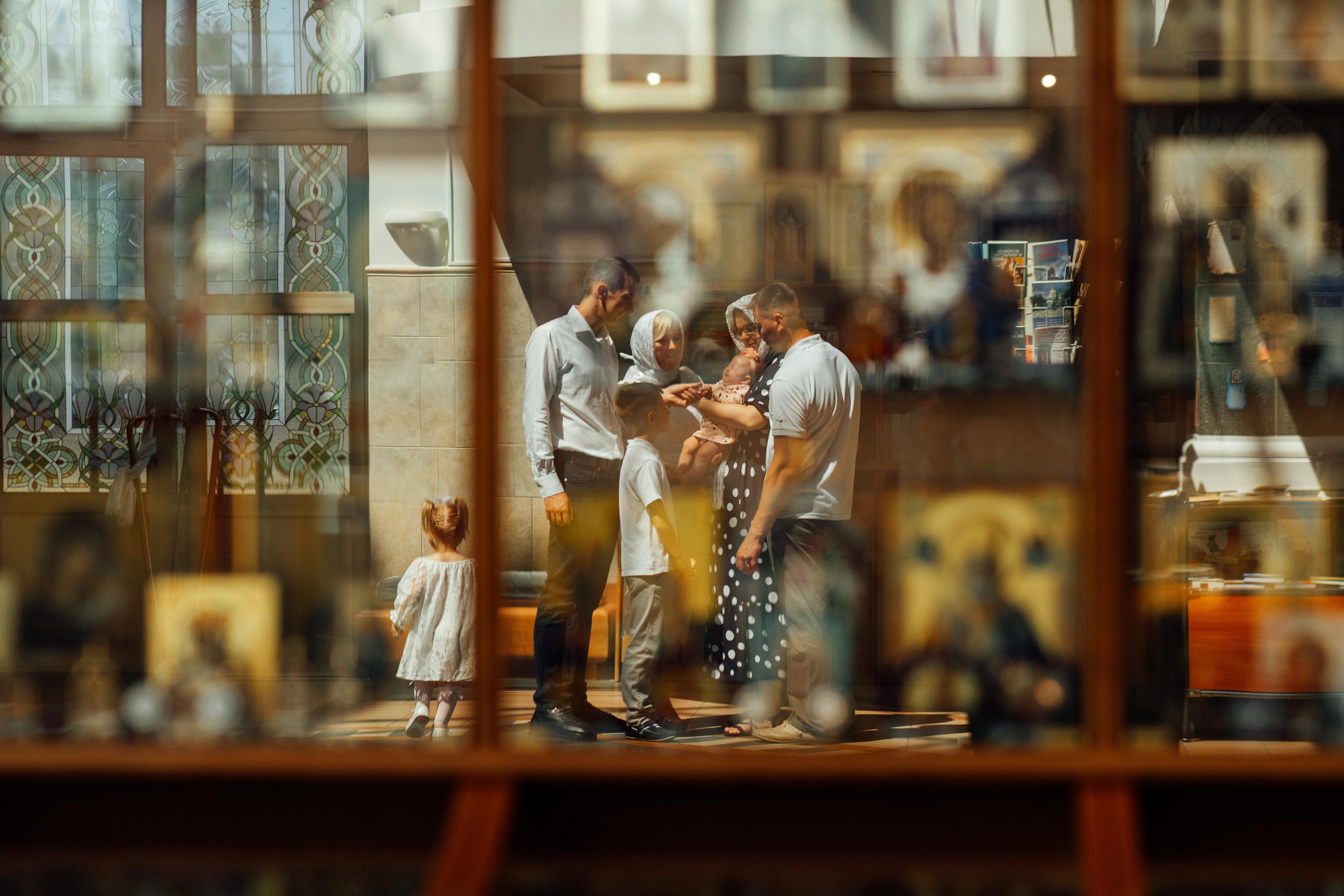 Таинство крещения Дарины, храм Иова Многострадального, 24 июня 2023 года