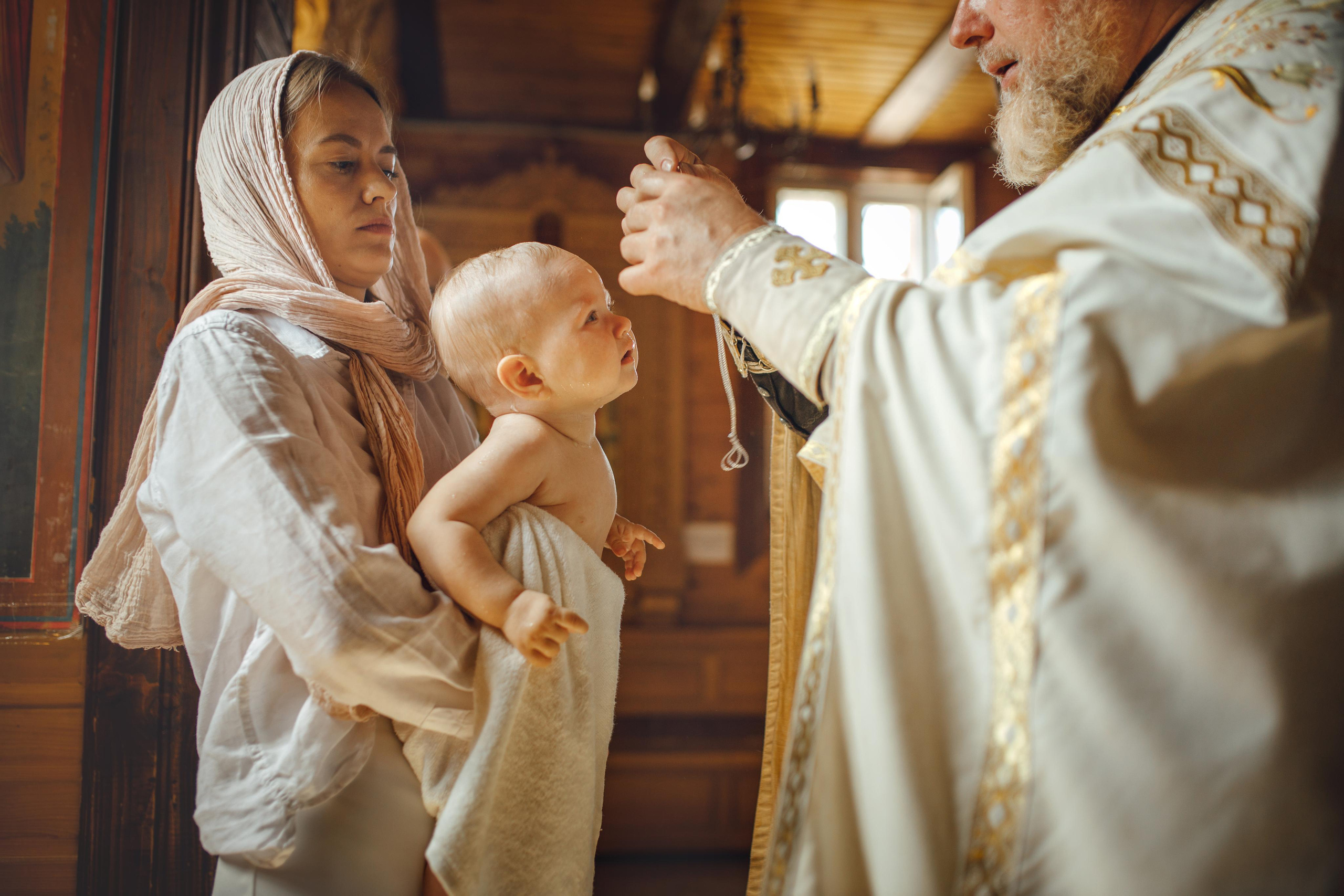 Таинство крещения Марии, храм Серафима Саровского, 08.07.2023
