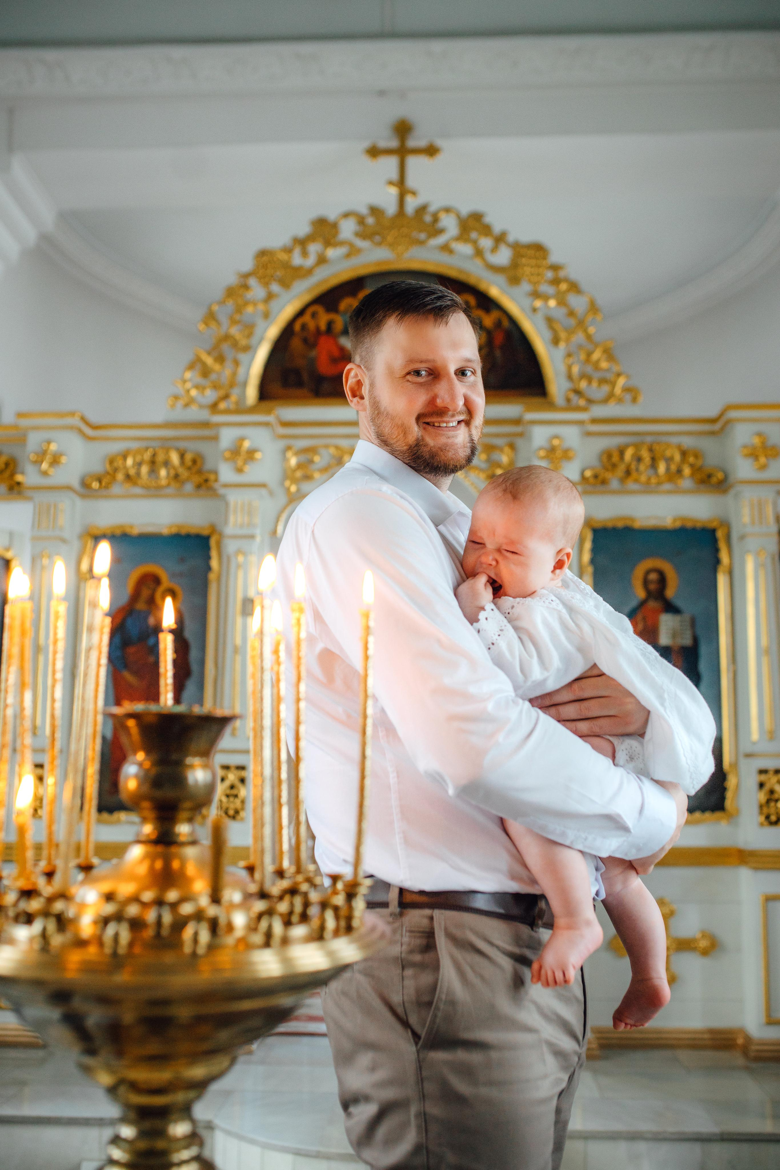 Крещение Алисы, храм Марии Магдалины, 22.04.2023