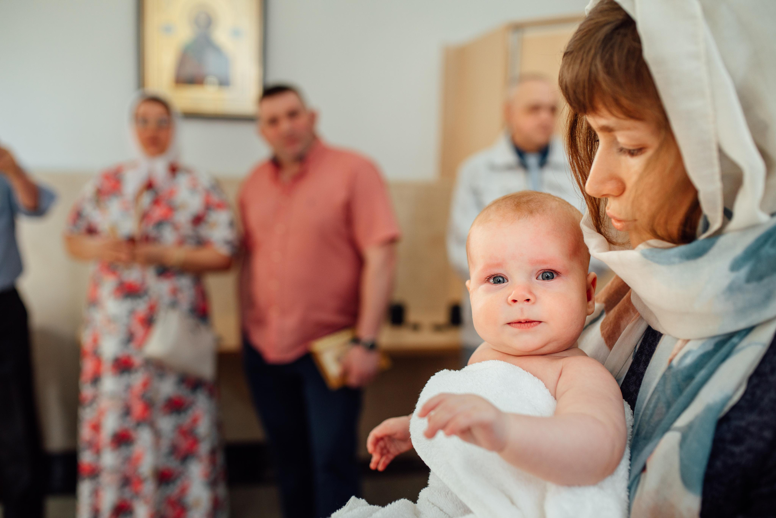 Крещение Алисы, храм Марии Магдалины, 22.04.2023