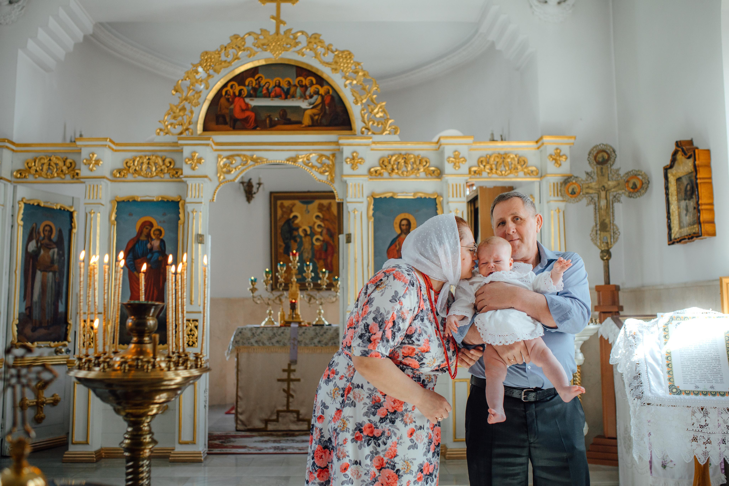 Крещение Алисы, храм Марии Магдалины, 22.04.2023