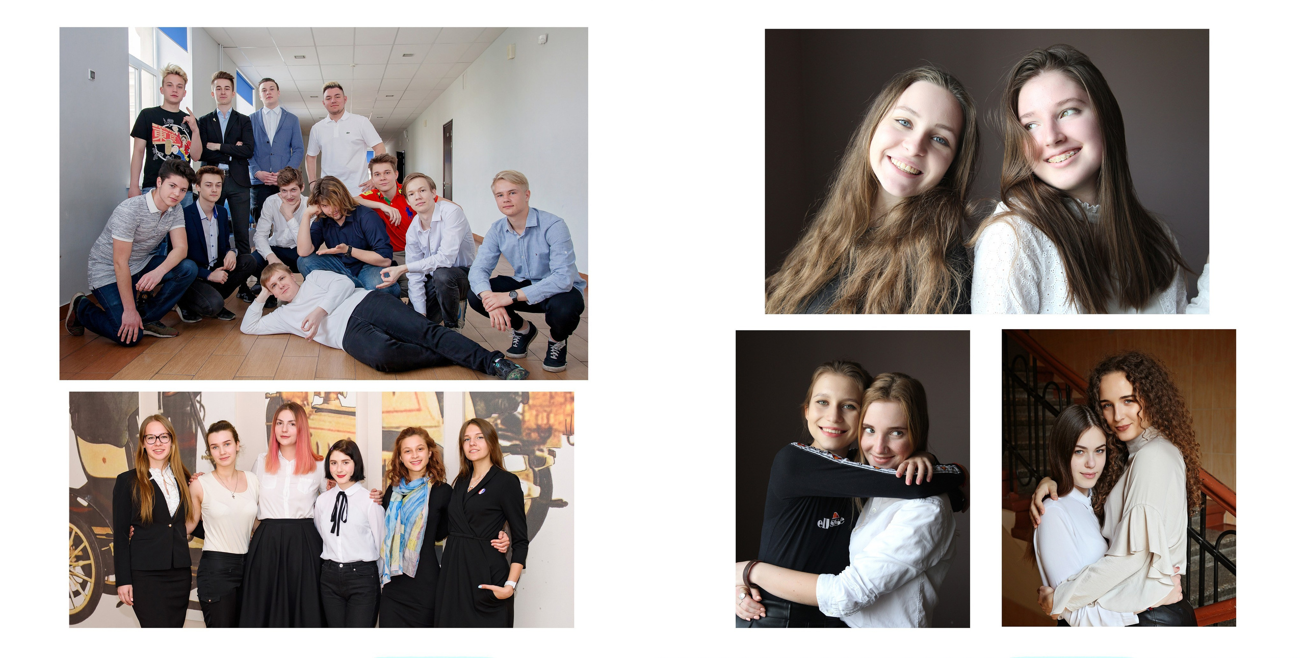Выпускные альбомы для школ. Семейный и детский фотограф Марина Тувиста в Санкт-Петербурге