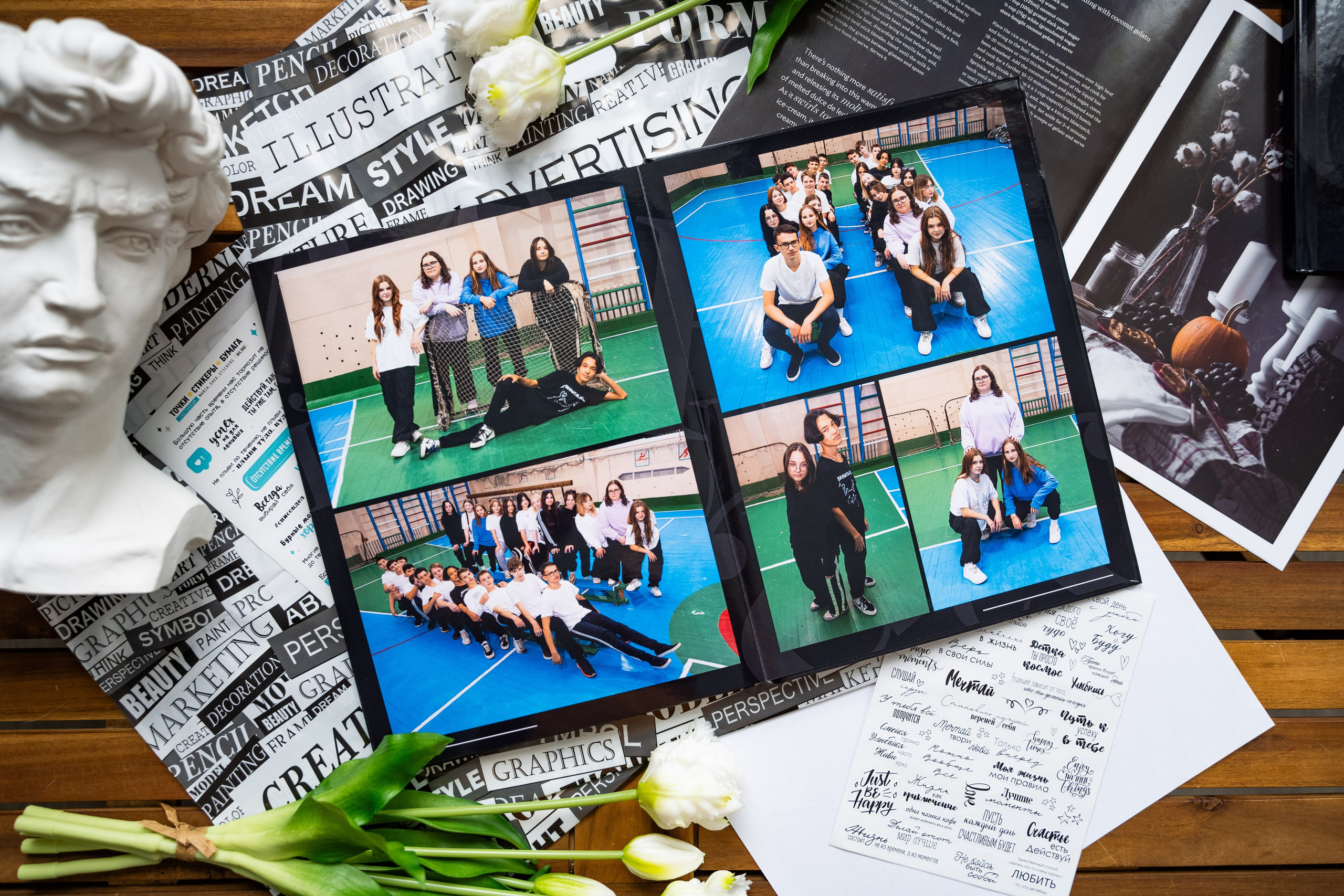 Оживающий альбом старшая школа. Выпускные альбомы в Подольске Москве и МО