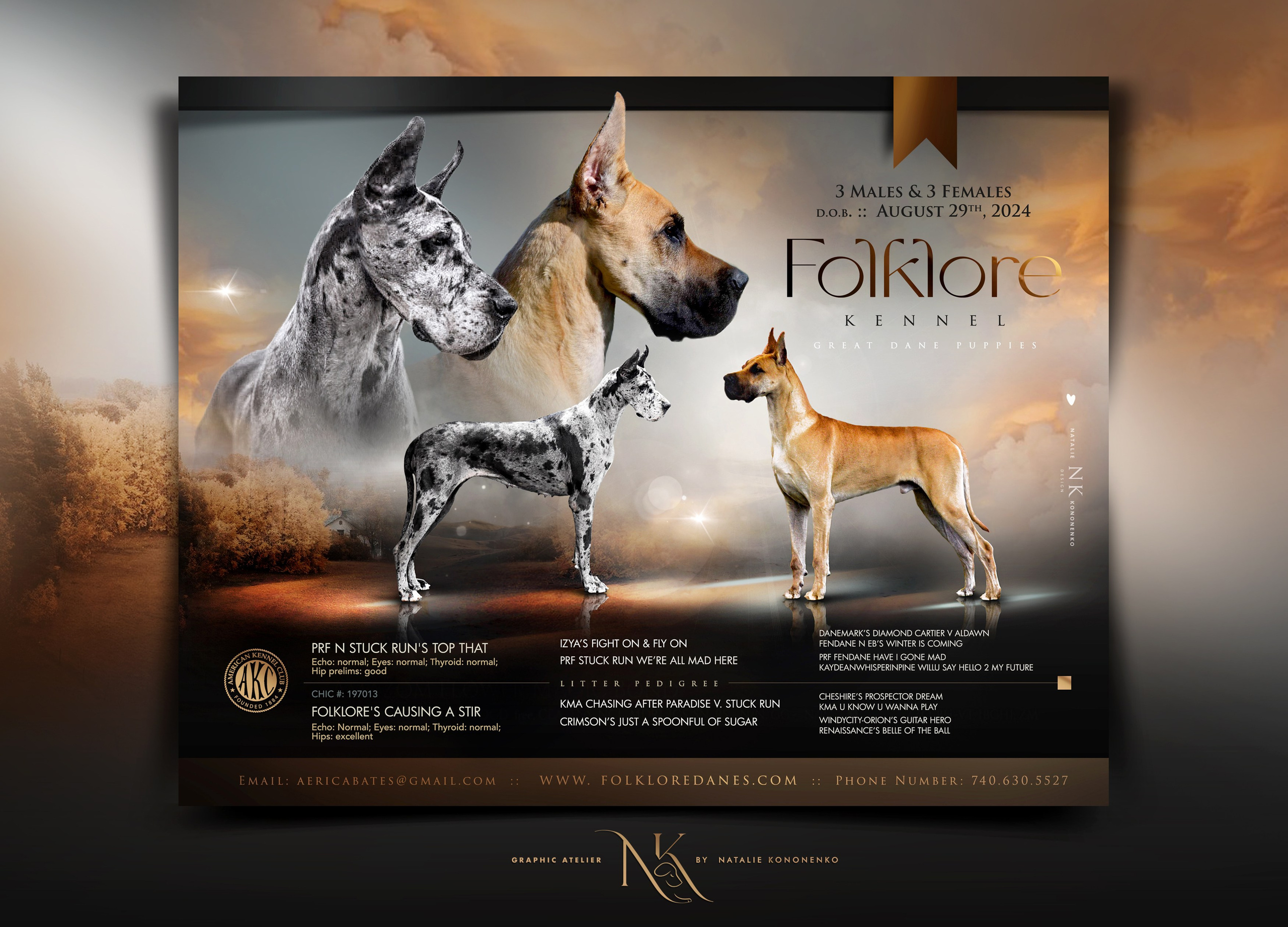Graphics For Breeders. NK GRAPHIC ATELIER FOR BREEDERS