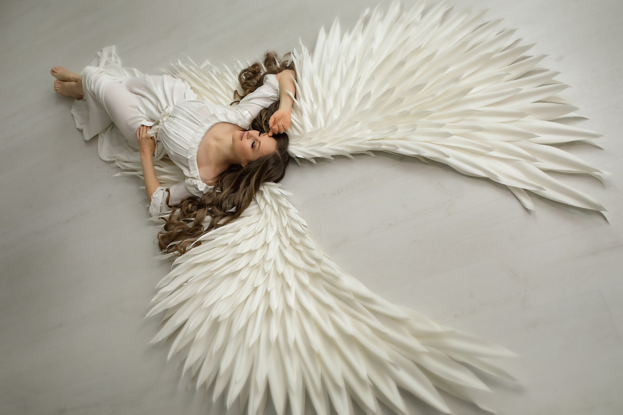 ангельская фотосессия