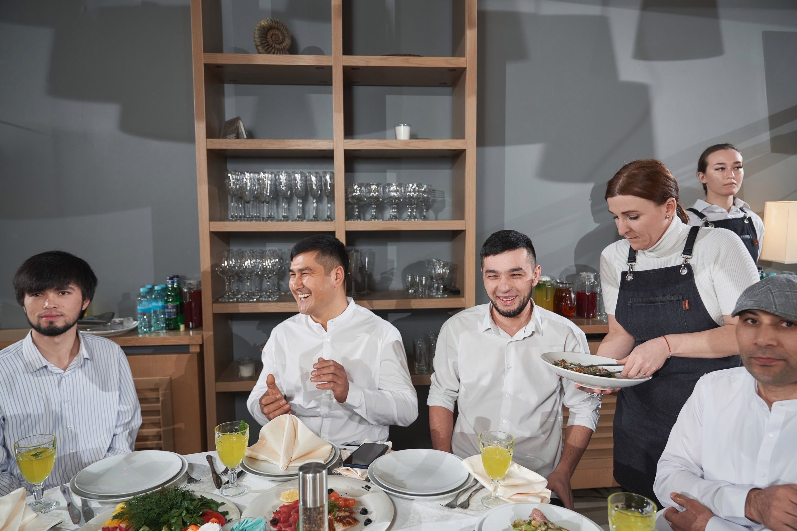 Новогодний корпоратив ДПС-Канцелярия в ресторане Медуза, Долгопрудный