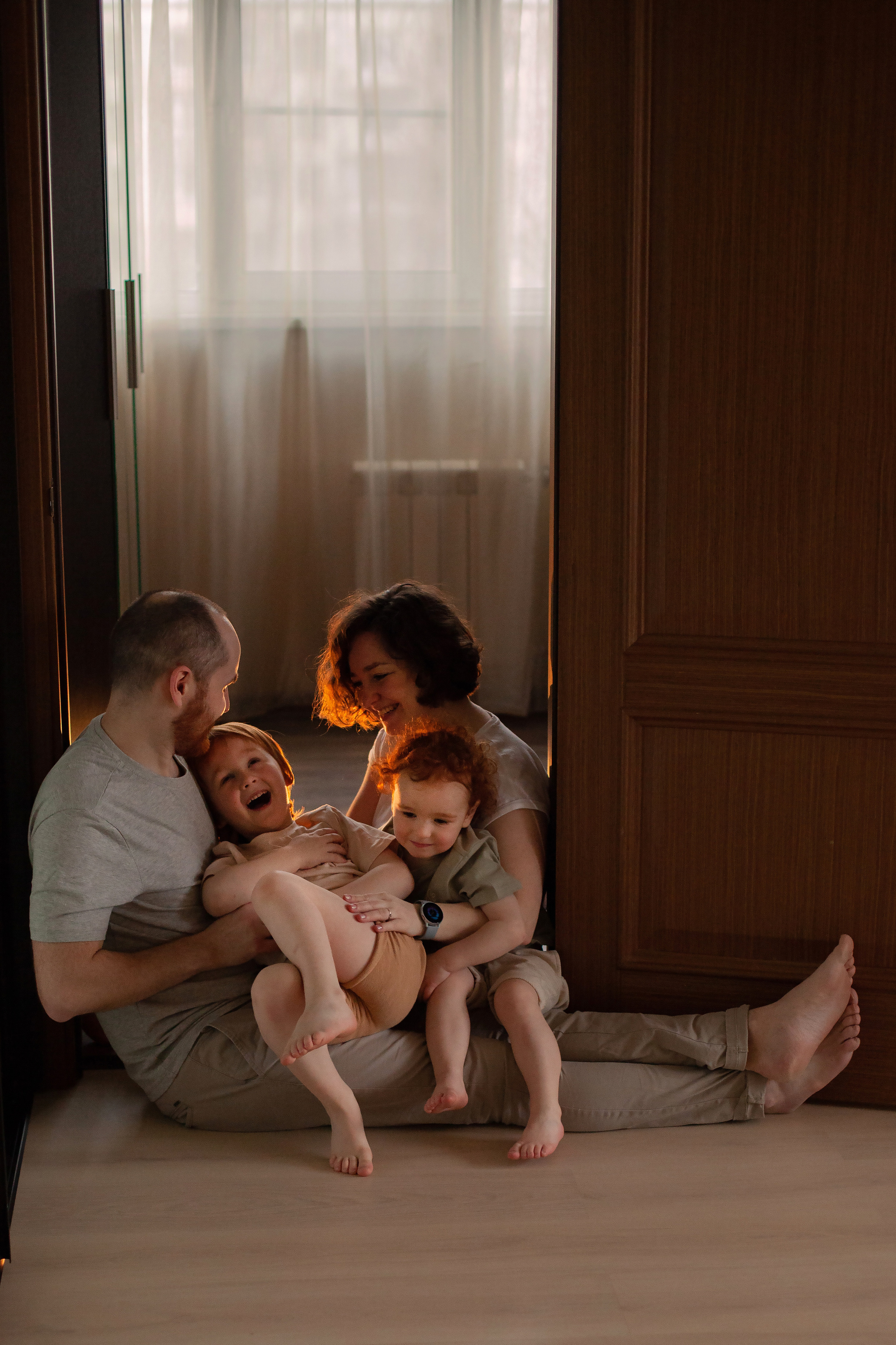 Анастасия, семейная фотосессия дома. Фотограф Наталья Яковлева, Санкт-Петербург. Семьи, ньюборн, крещения