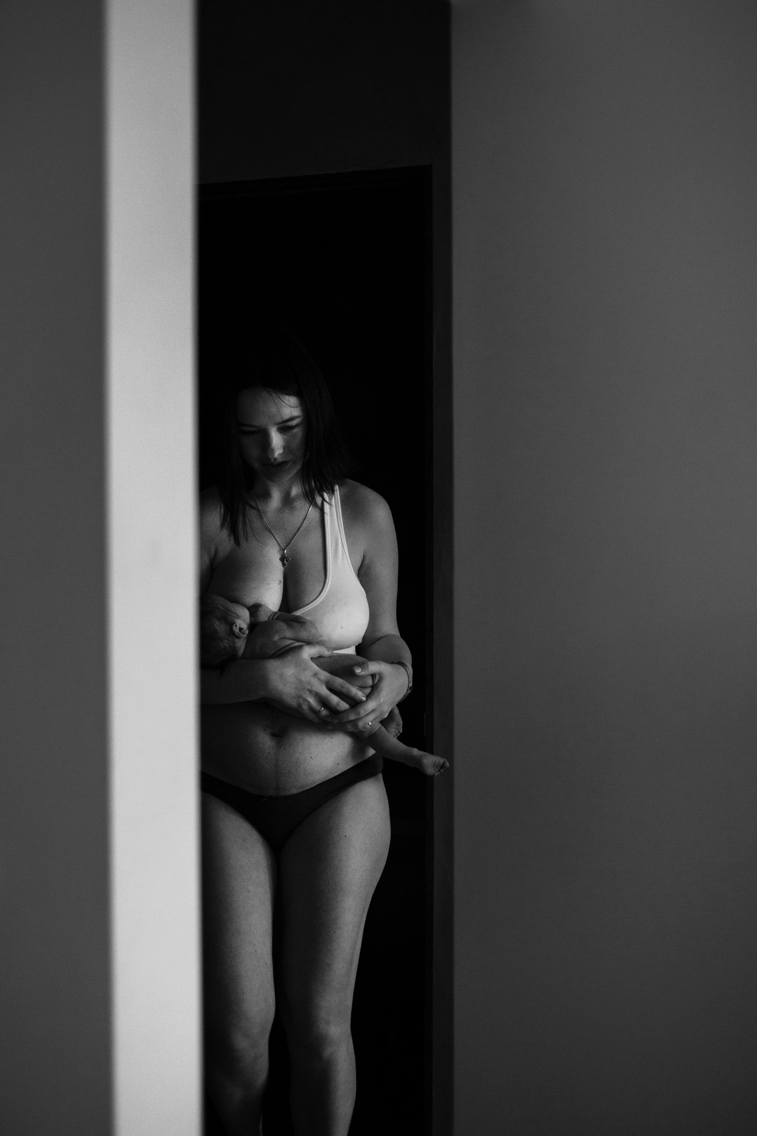 Теплая, домашняя съемка с новорожденным. Фотограф Наталья Яковлева, Санкт-Петербург. Семьи, ньюборн, крещения