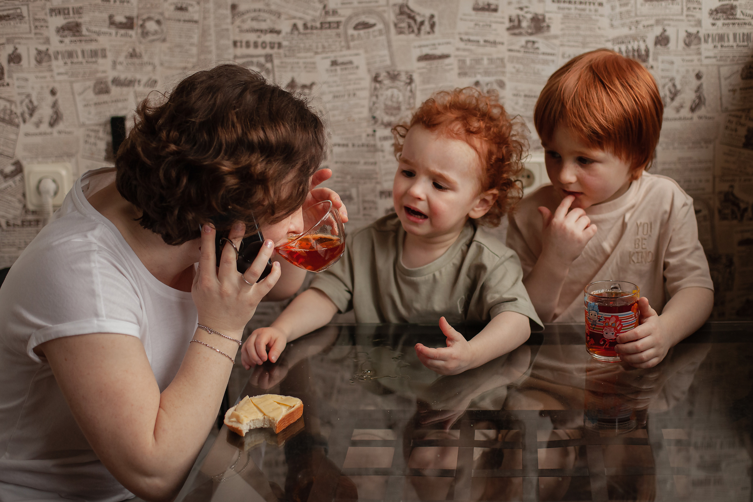 Анастасия, семейная фотосессия дома. Фотограф Наталья Яковлева, Санкт-Петербург. Семьи, ньюборн, крещения