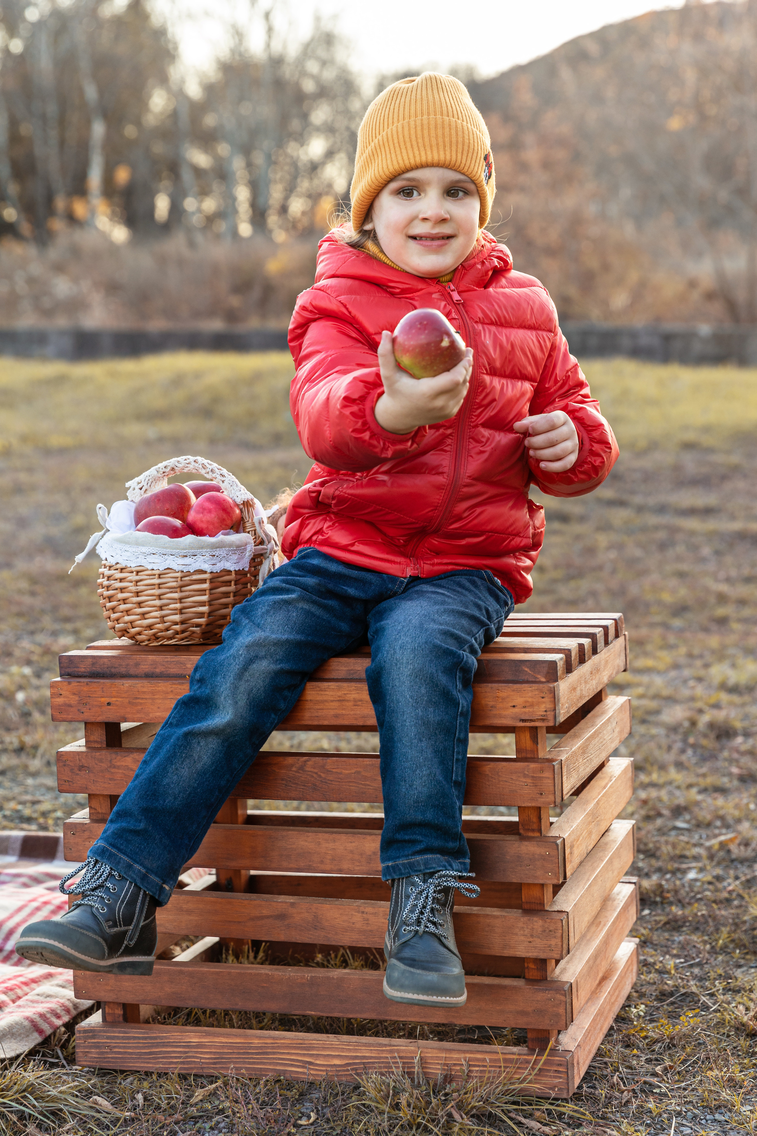 Осенняя одежда. Детский семейный фотограф в г. Находка Ольга Коваленко, фотостудия Memories