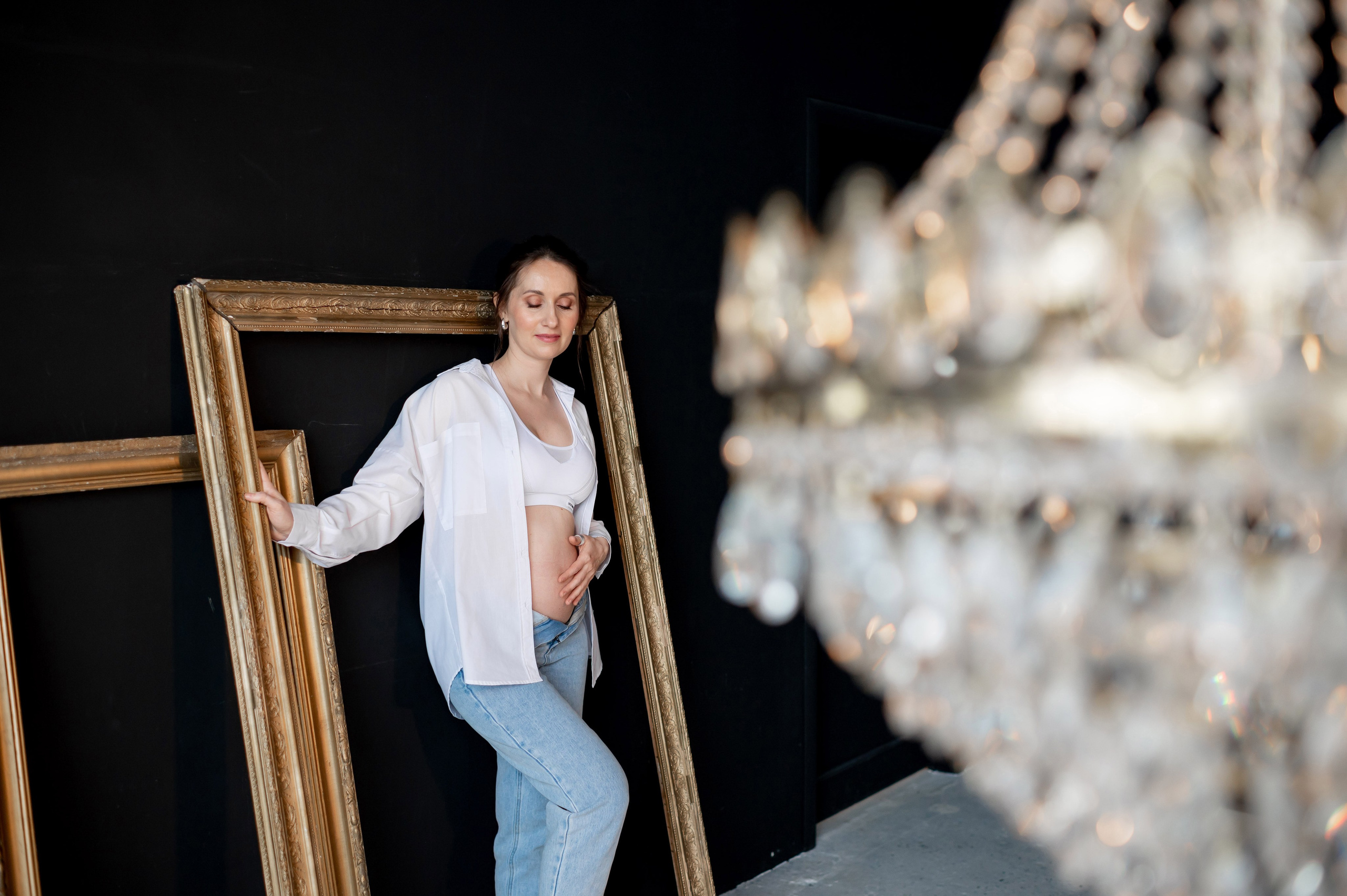 Беременность в красках и необычное гендер-пати. Портретный, семейный и свадебный фотограф в Санкт-Петербурге и в Пушкине Ширяев Денис