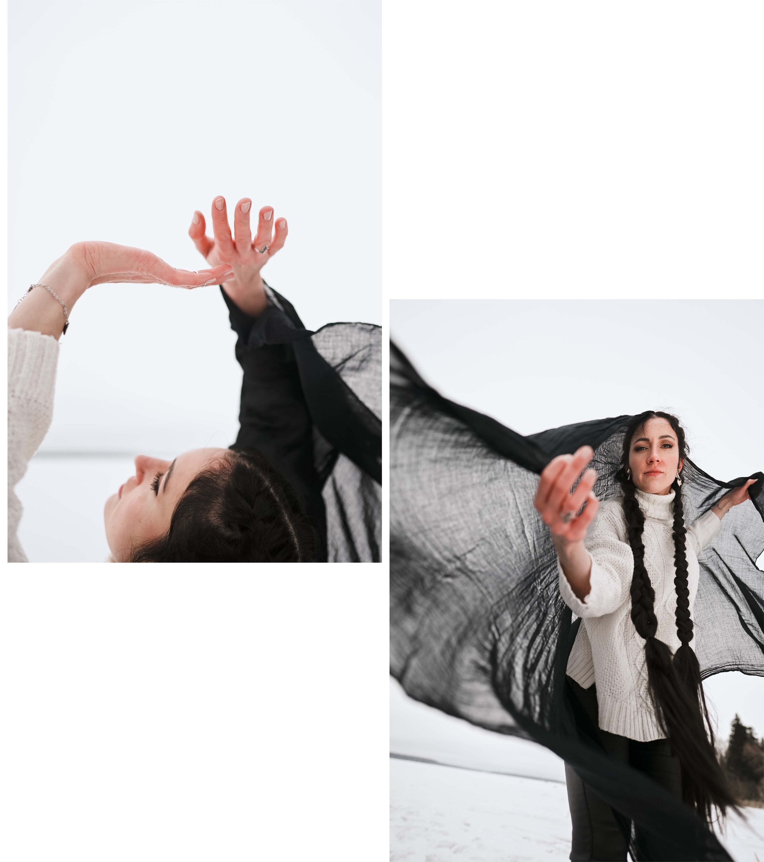 Фотосессия «Black wings». Фотограф в Белграде Чугреева Елена