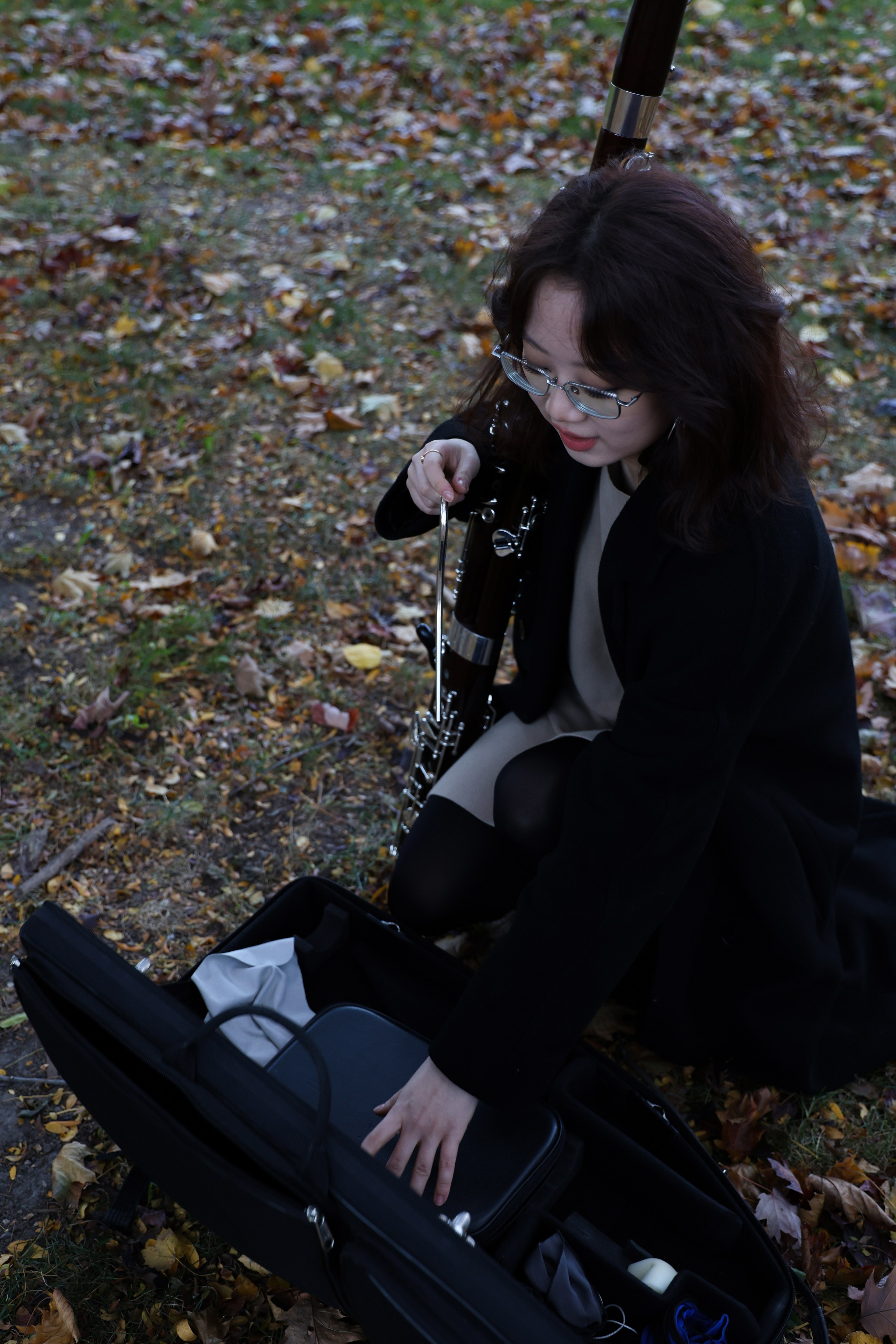 Resonance of the bassoon voice. Portrait photographer based in Toronto — Blinova Mariia