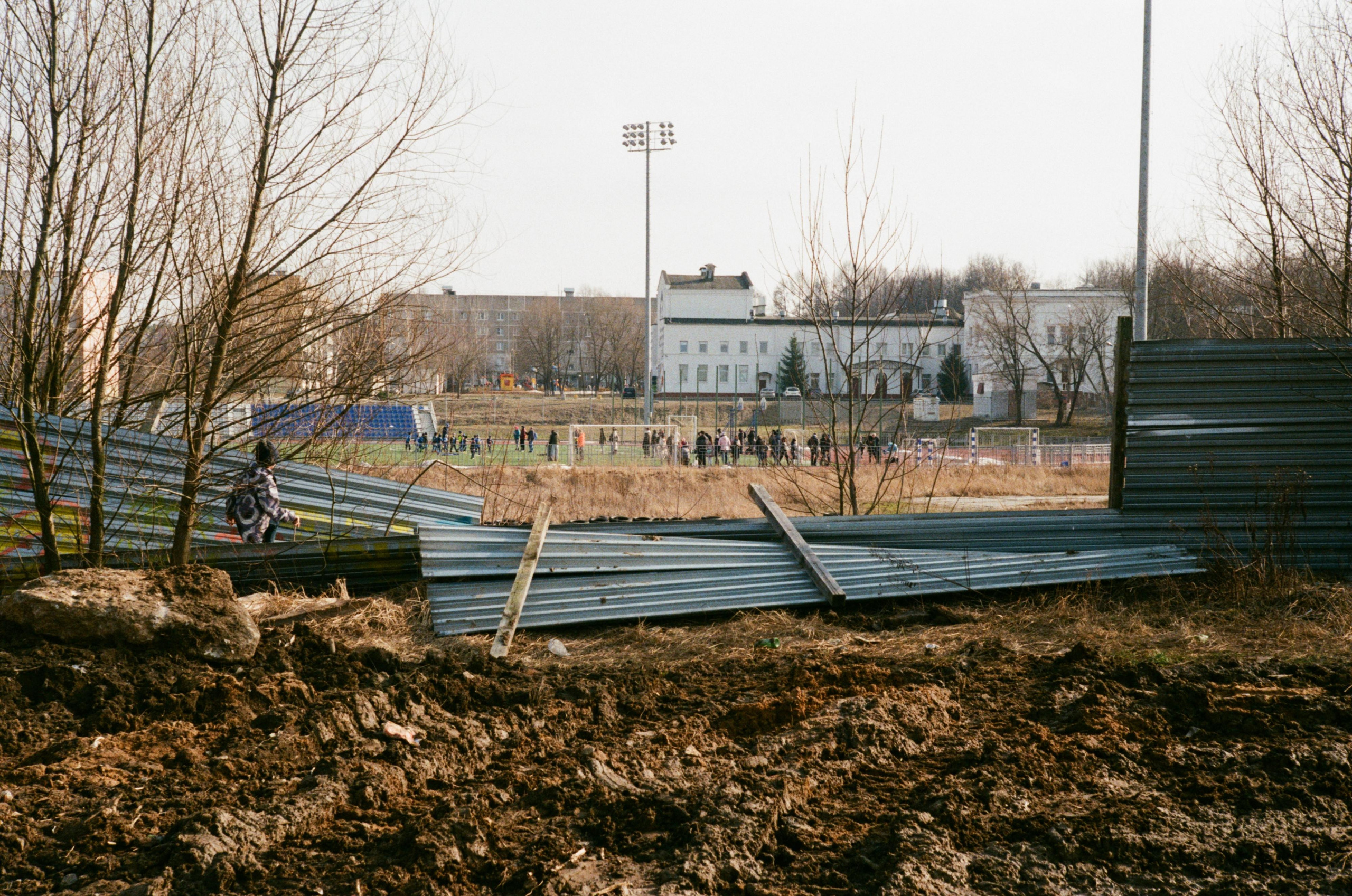 Dachnaya and other territories of Kiyevskaya railway stations. Igor Tereshkov